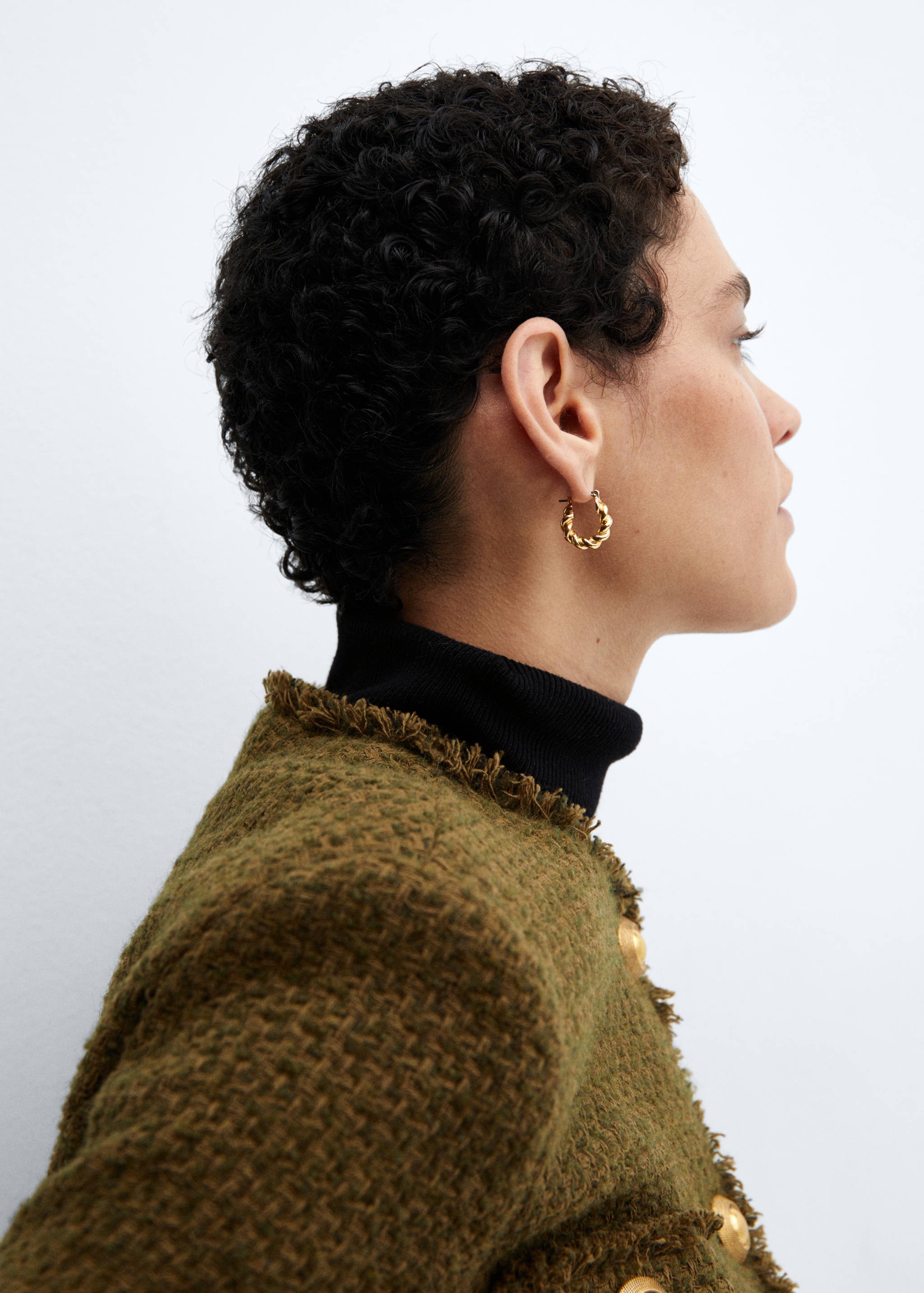 Pocket tweed jacket - Details of the article 1