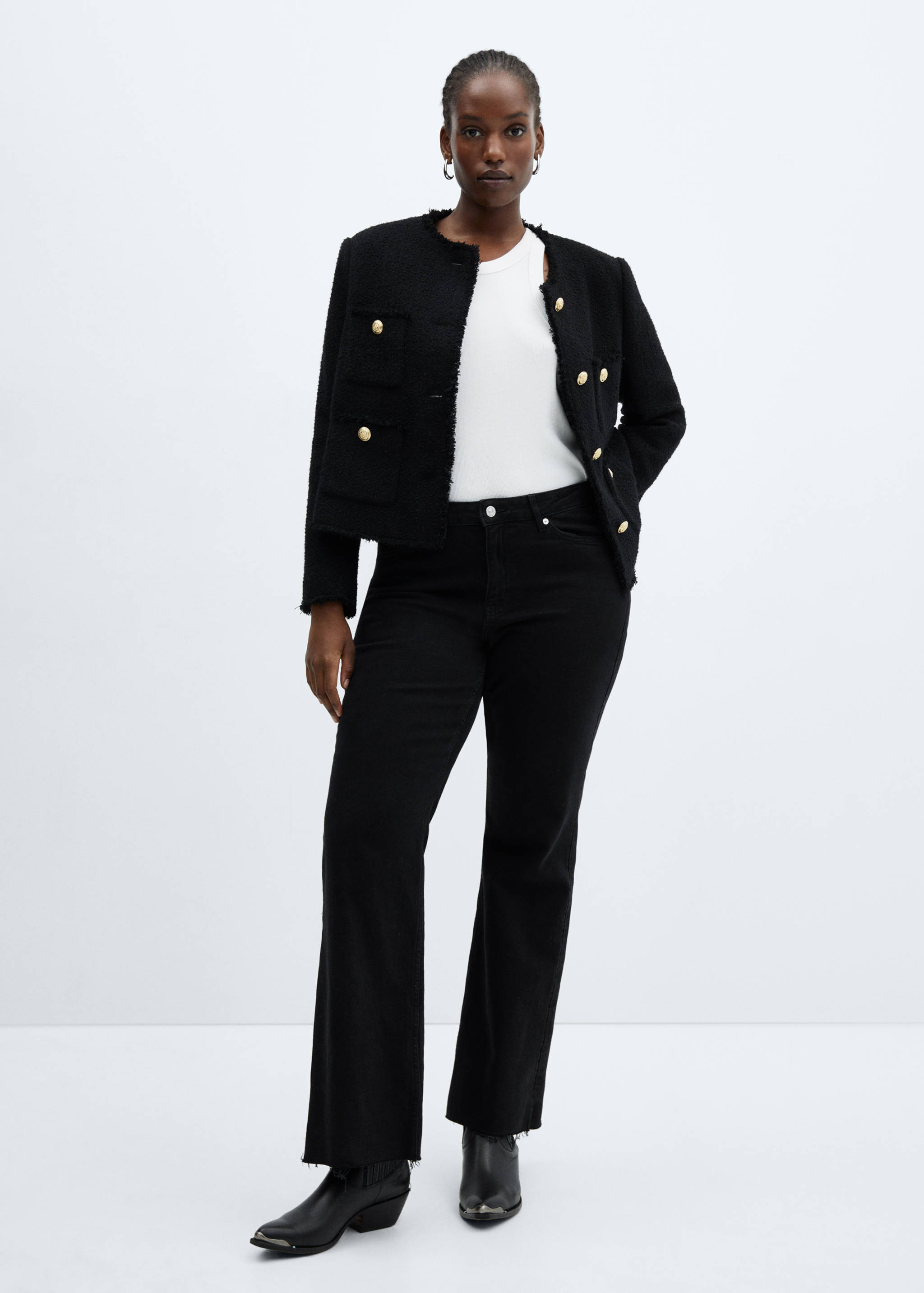 Pocket tweed jacket - Details of the article 3