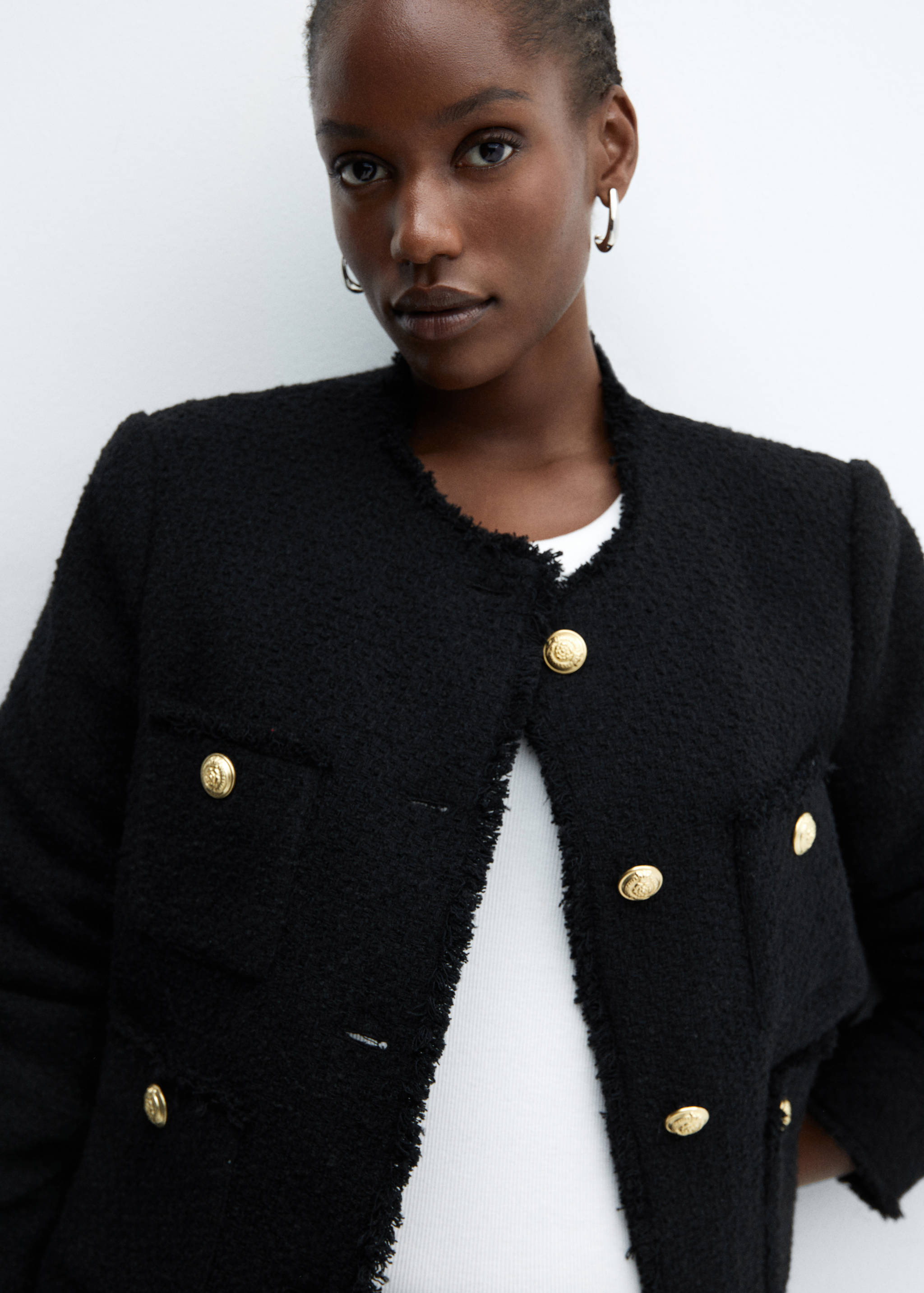 Pocket tweed jacket - Details of the article 4