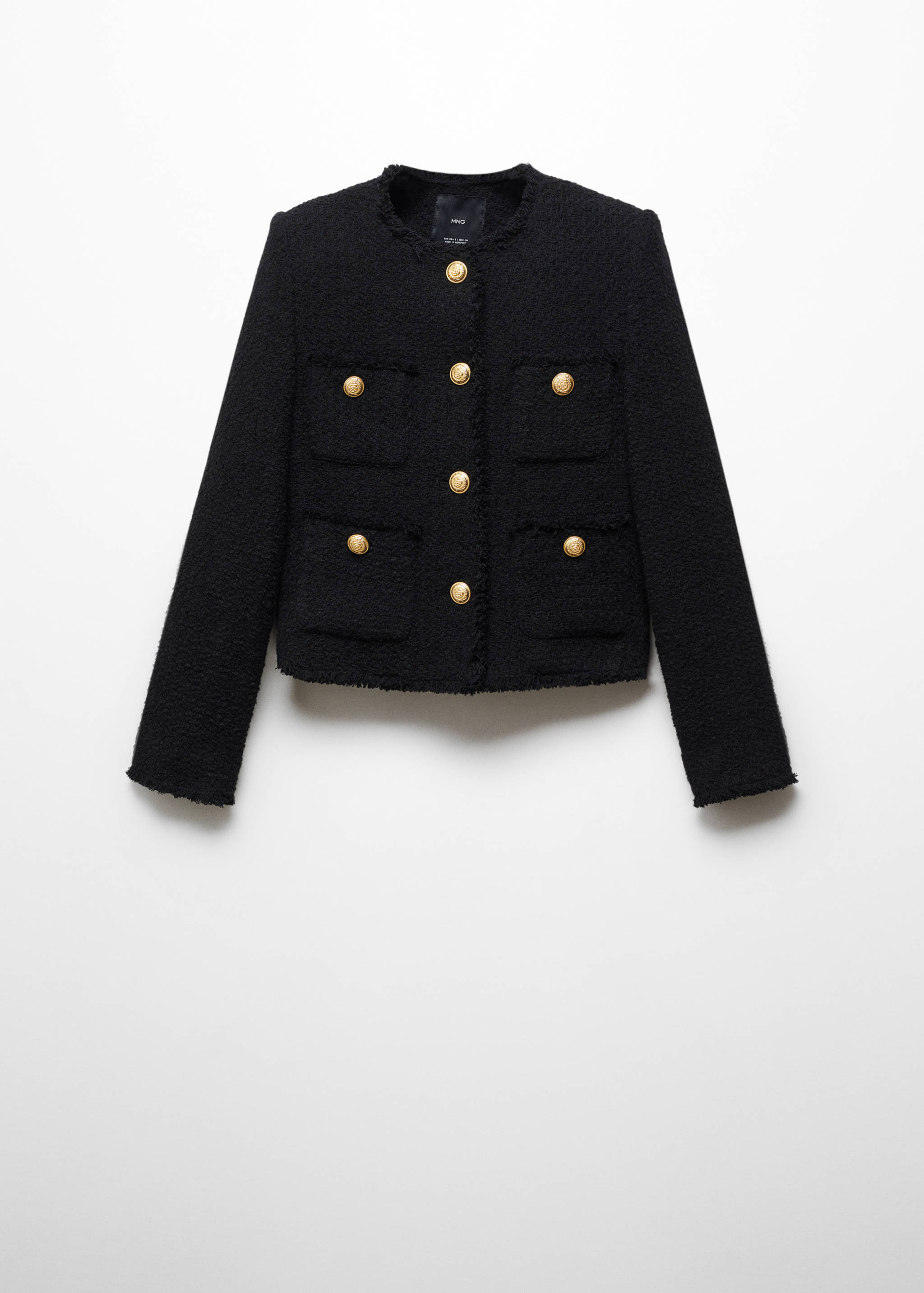 Pocket tweed jacket - Article without model