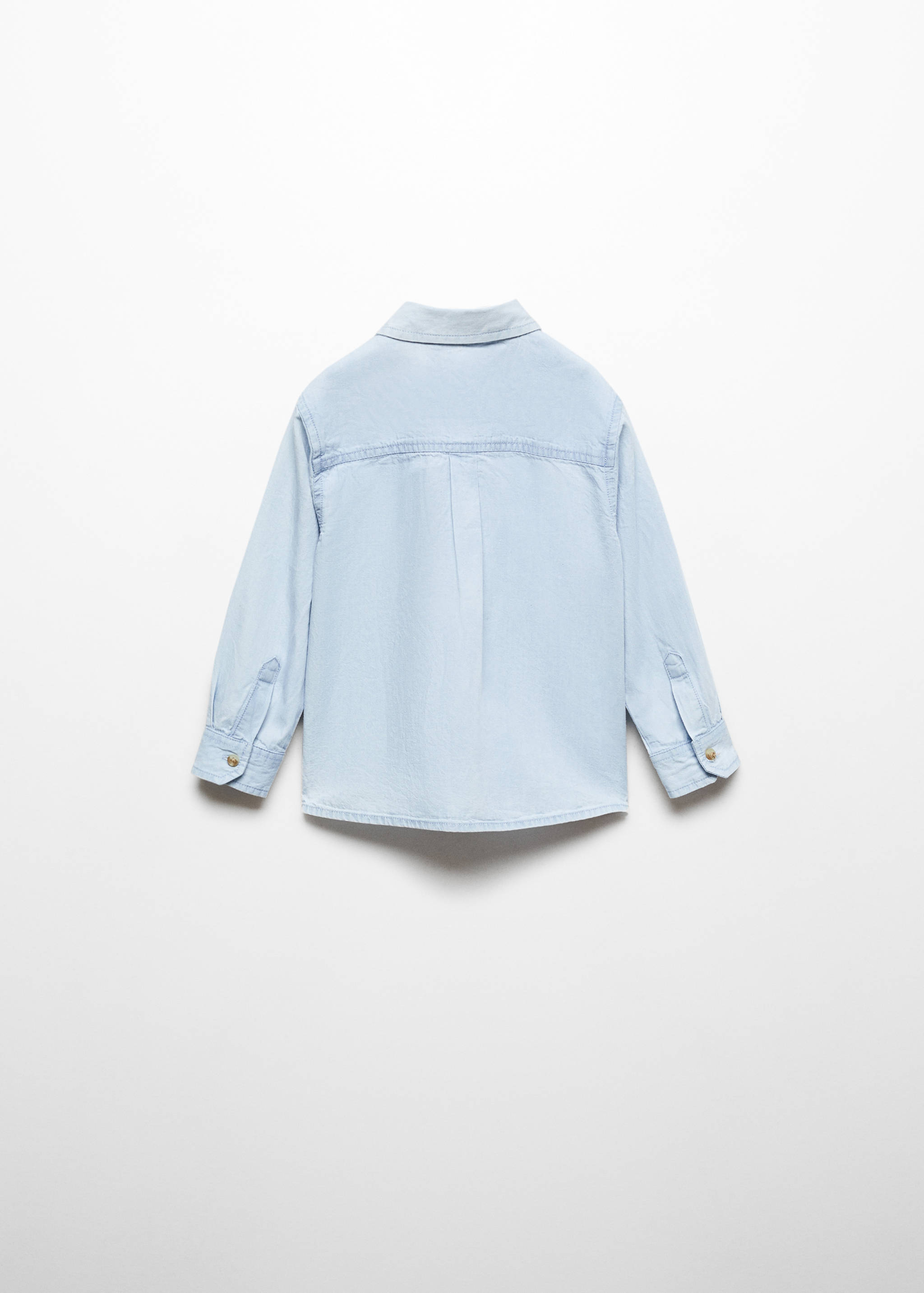 Chemise en coton avec poches - Verso de l’article