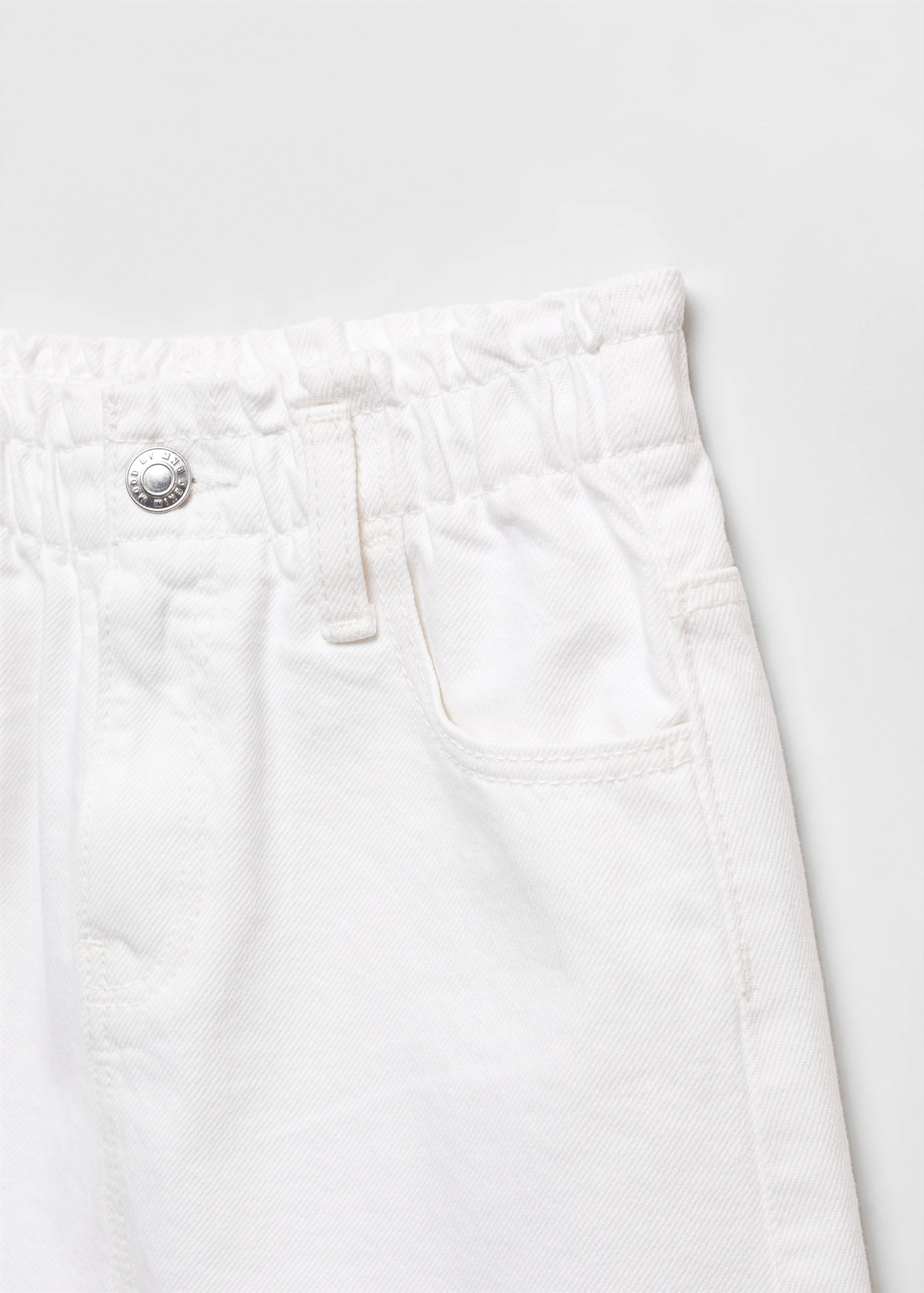 Paperbag denim skirt - Details of the article 8