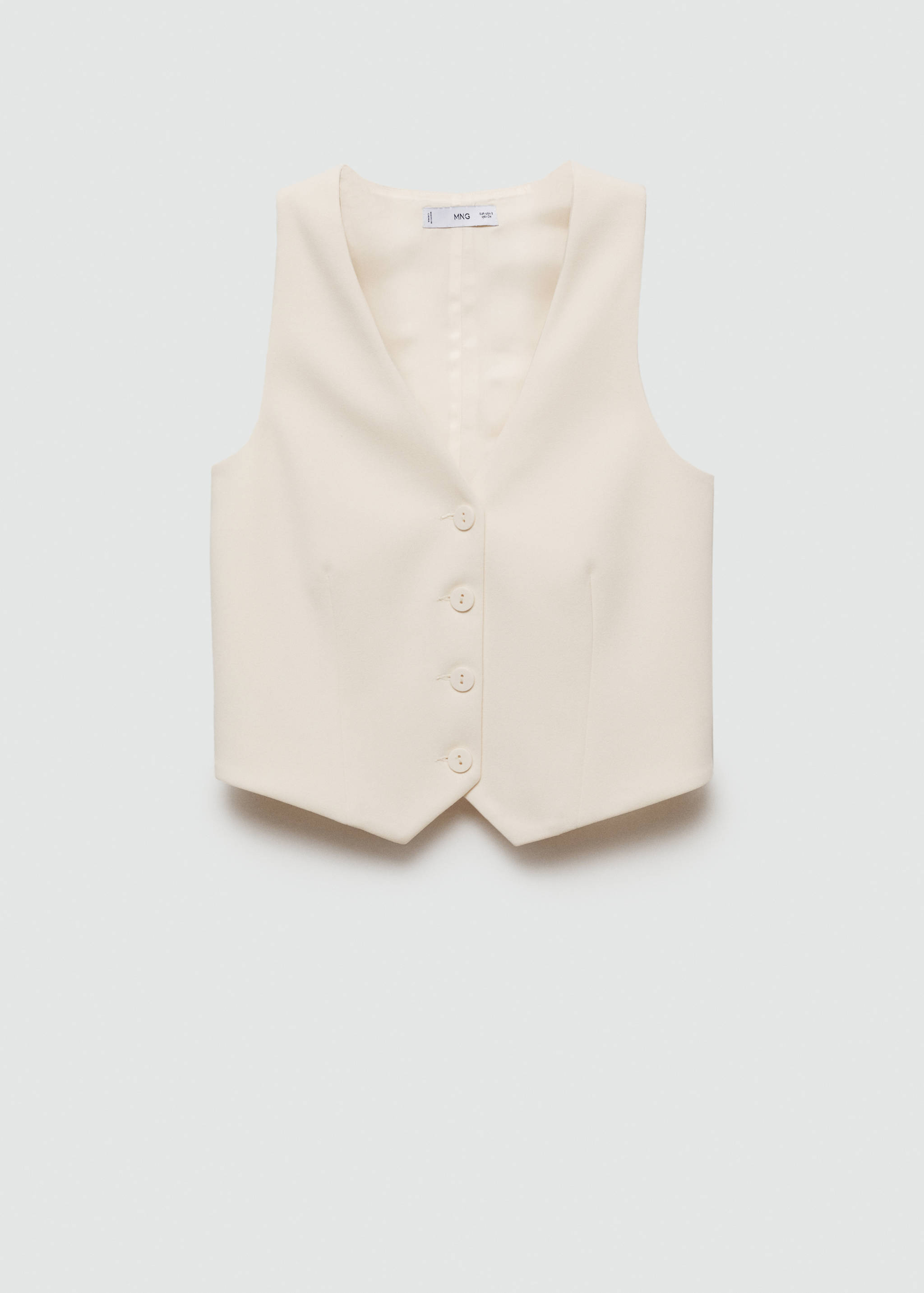 Suit waistcoat with buttons - Article without model