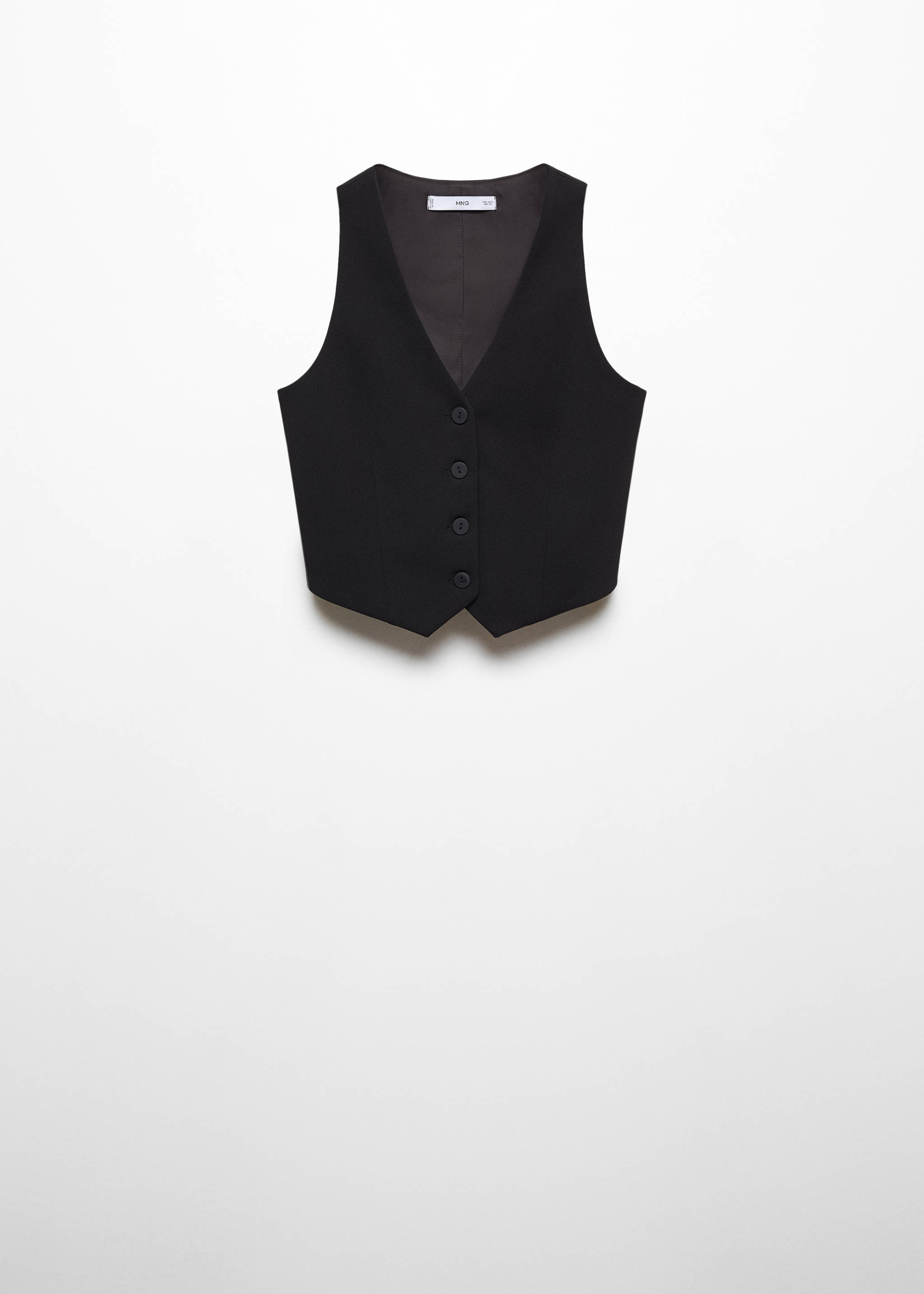 Suit waistcoat with buttons - Article without model