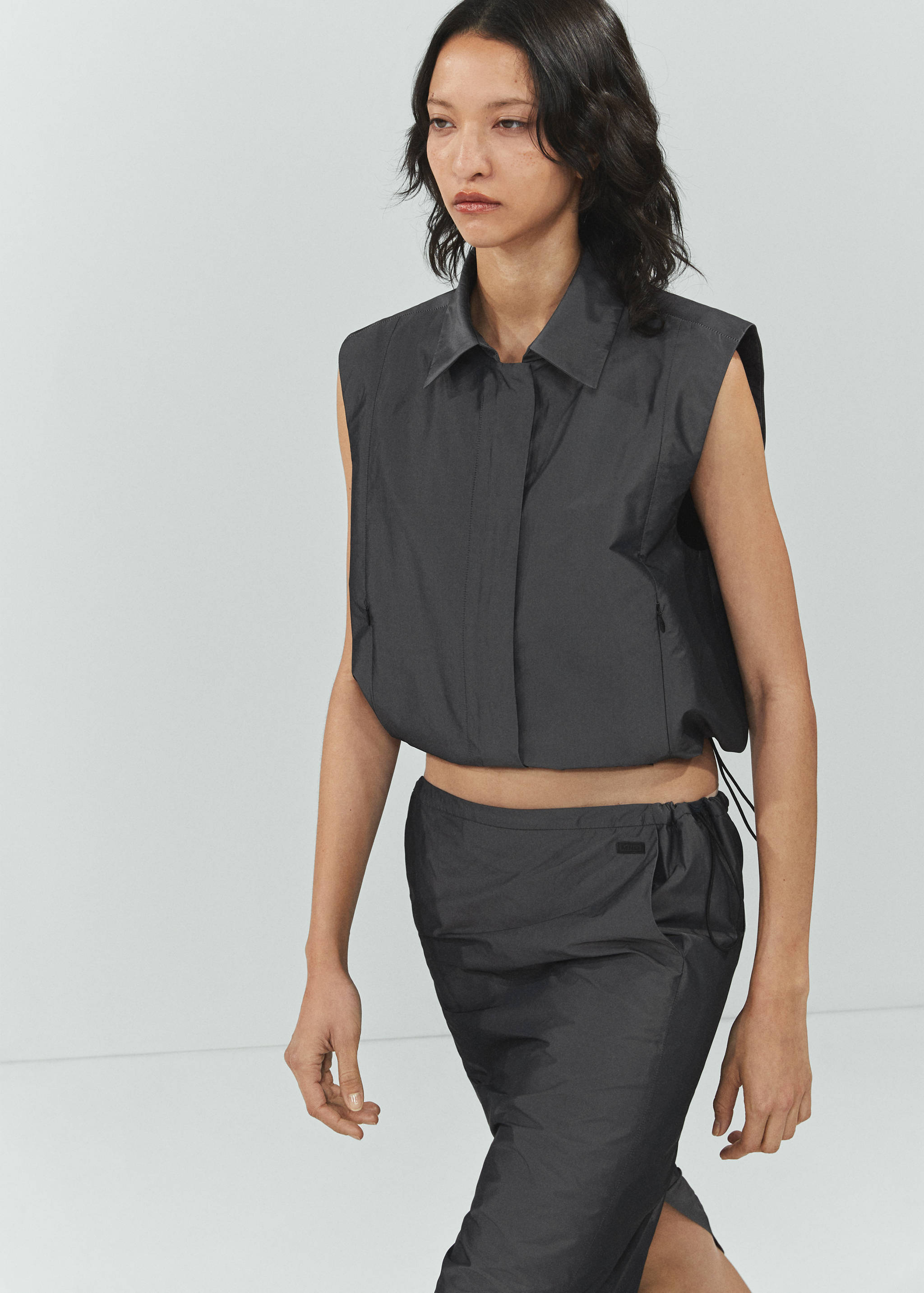 Jupe parachute fendue - Détail de l'article 1