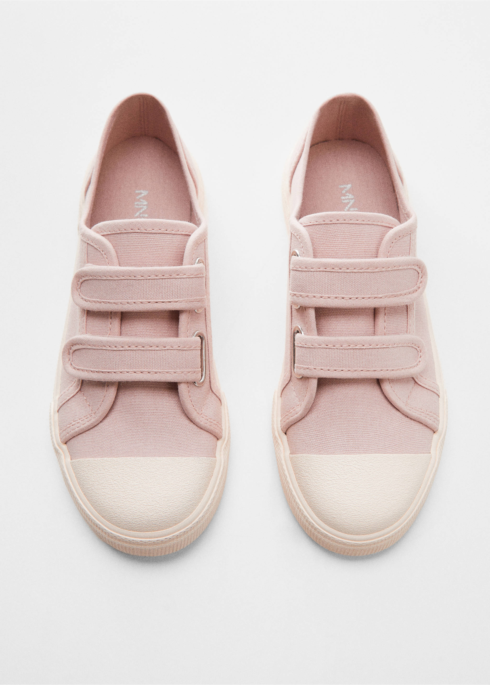 Velcro fastening sneakers - Details of the article 2, Pink. Ref: 67074012-00.