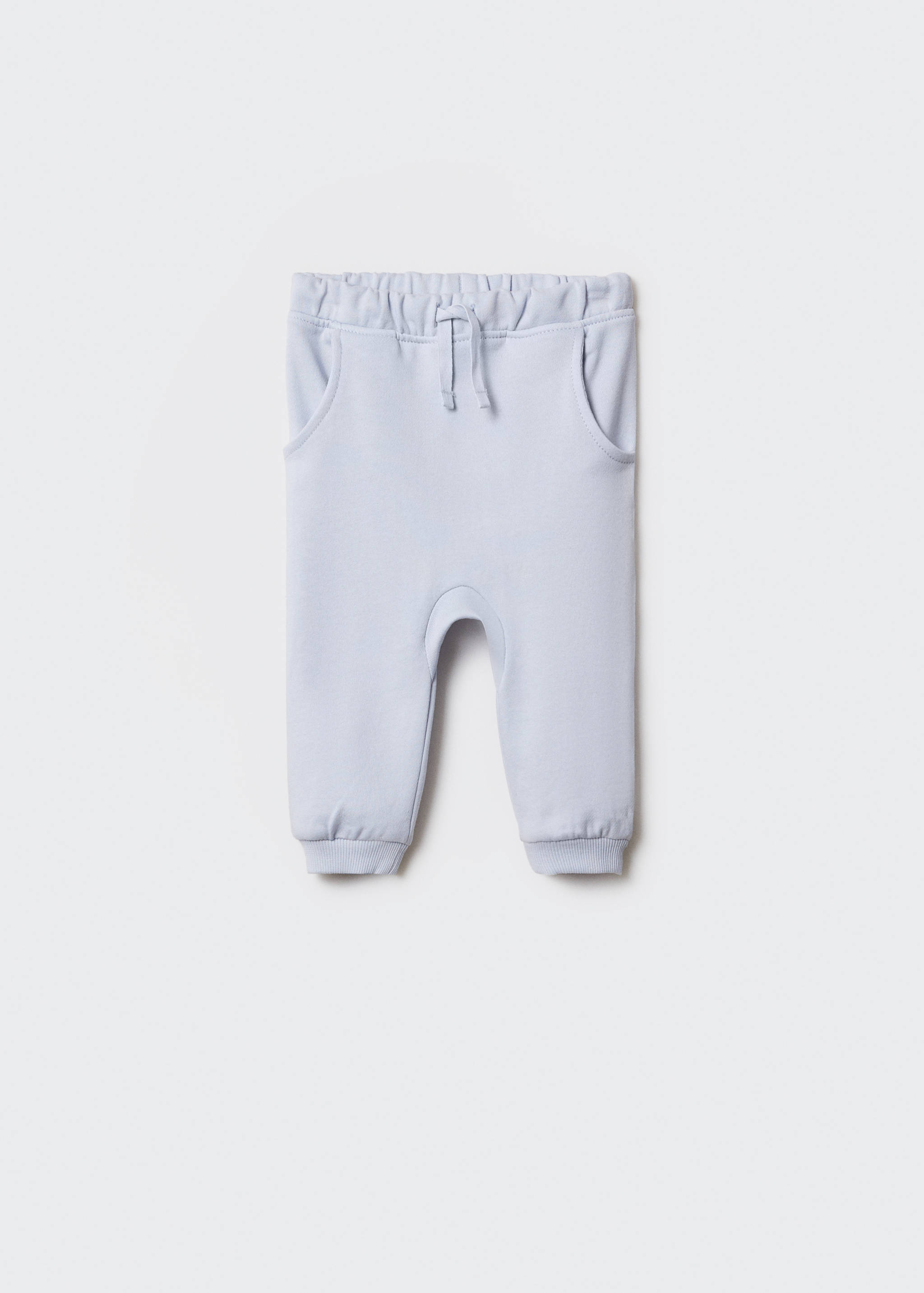 Cotton jogger-style trousers - Article without model