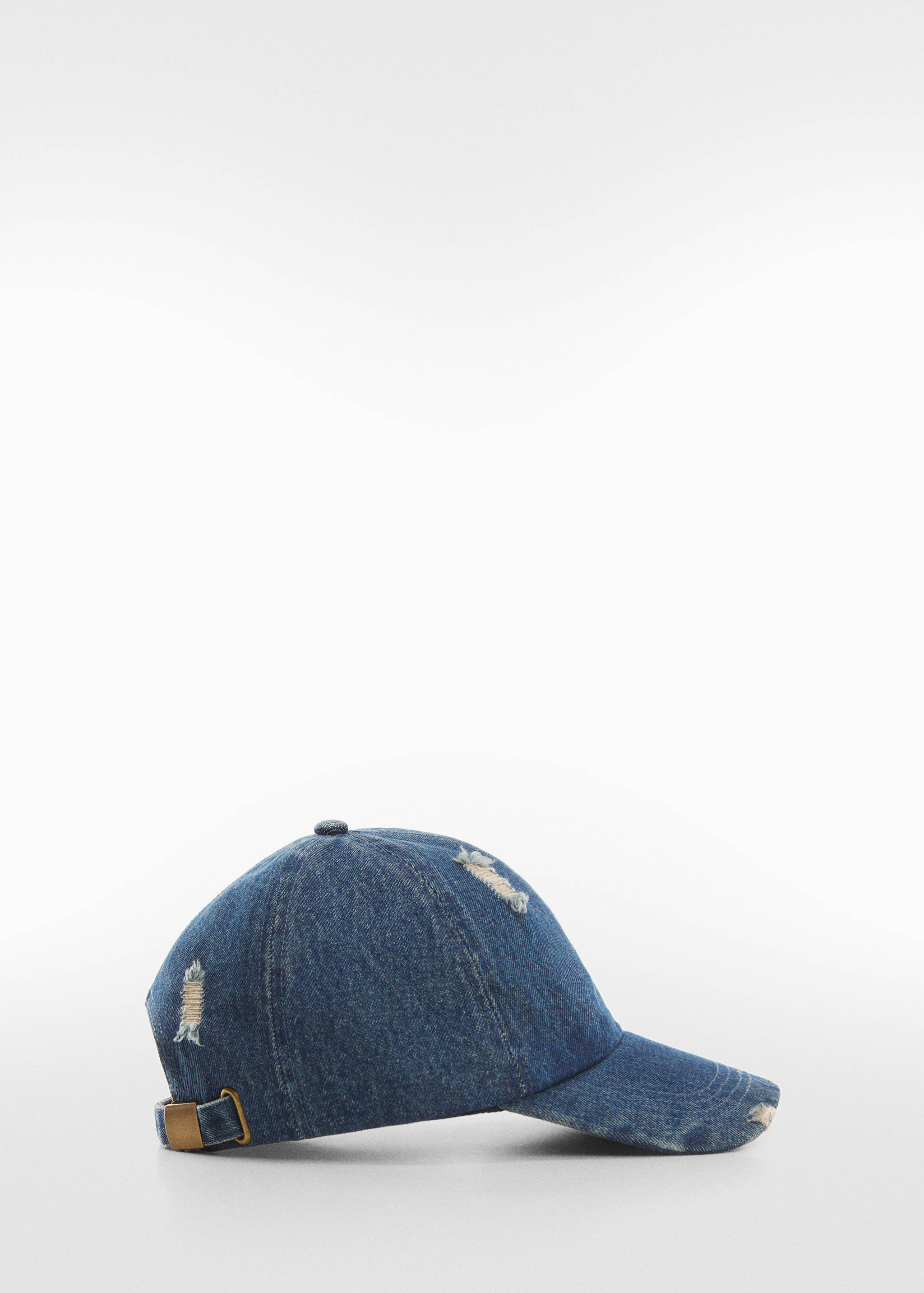 Casquette déchirée denim - Article sans modèle