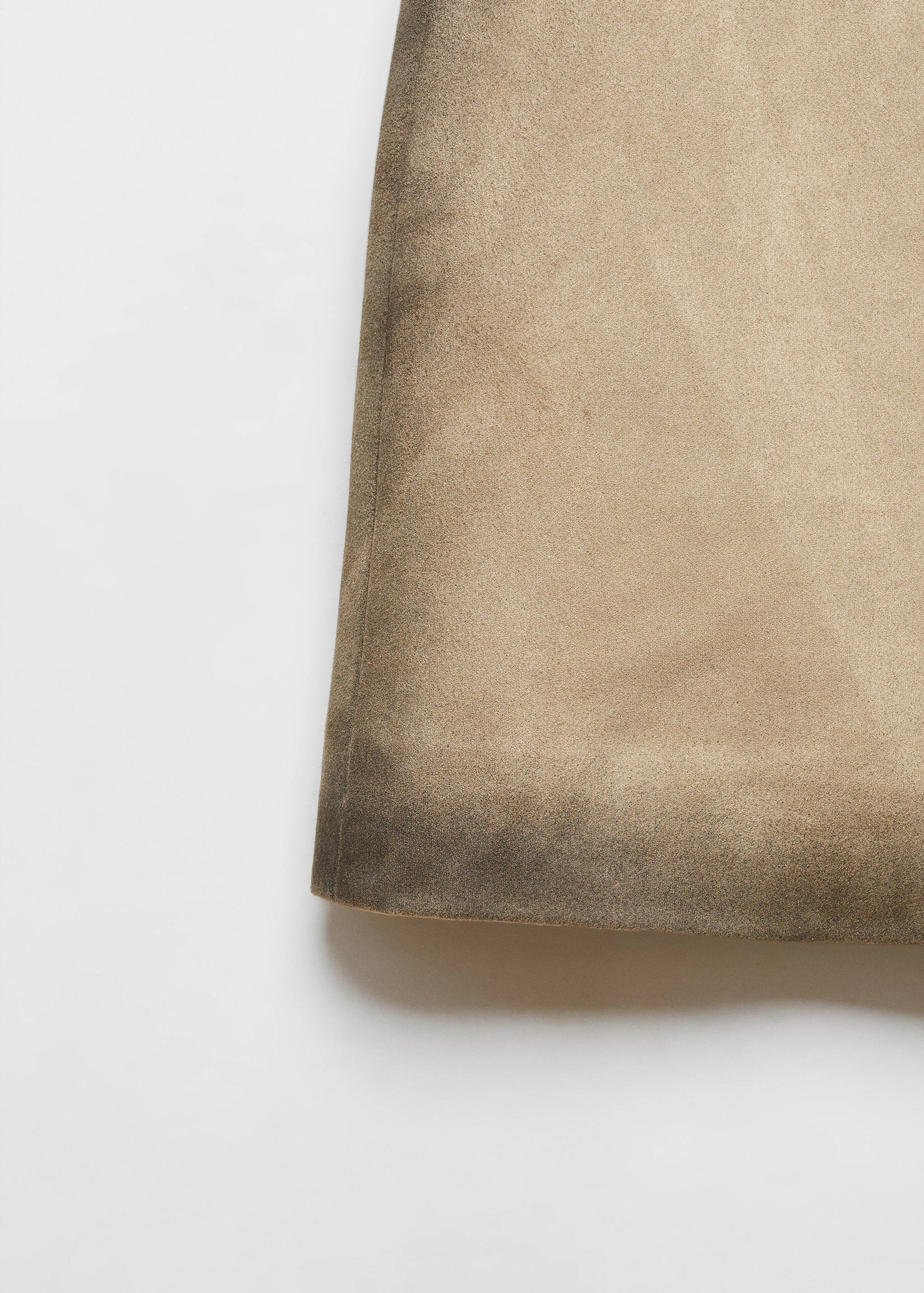 Worn-effect leather skirt - Details of the article 8