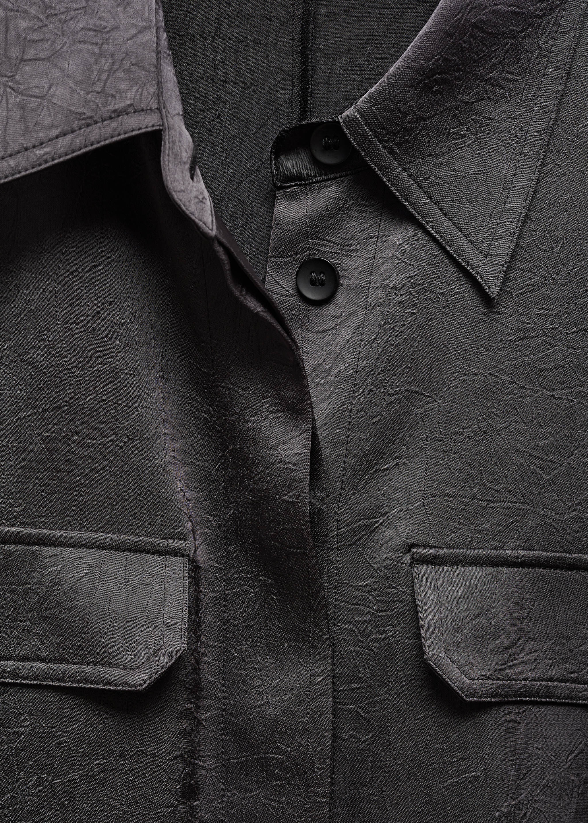 Robe chemisier satinée - Détail de l'article 8
