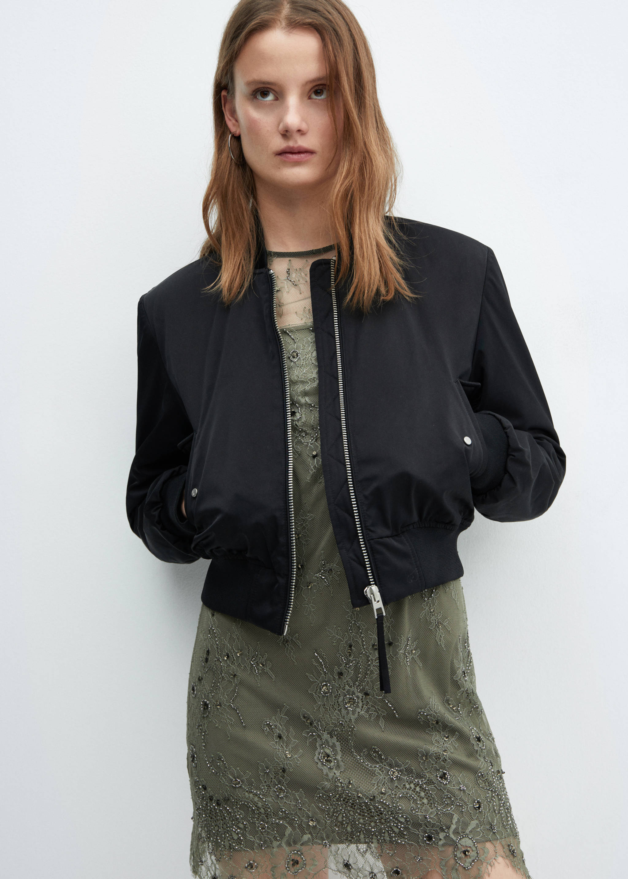 Embroidered lace dress - Details of the article 2