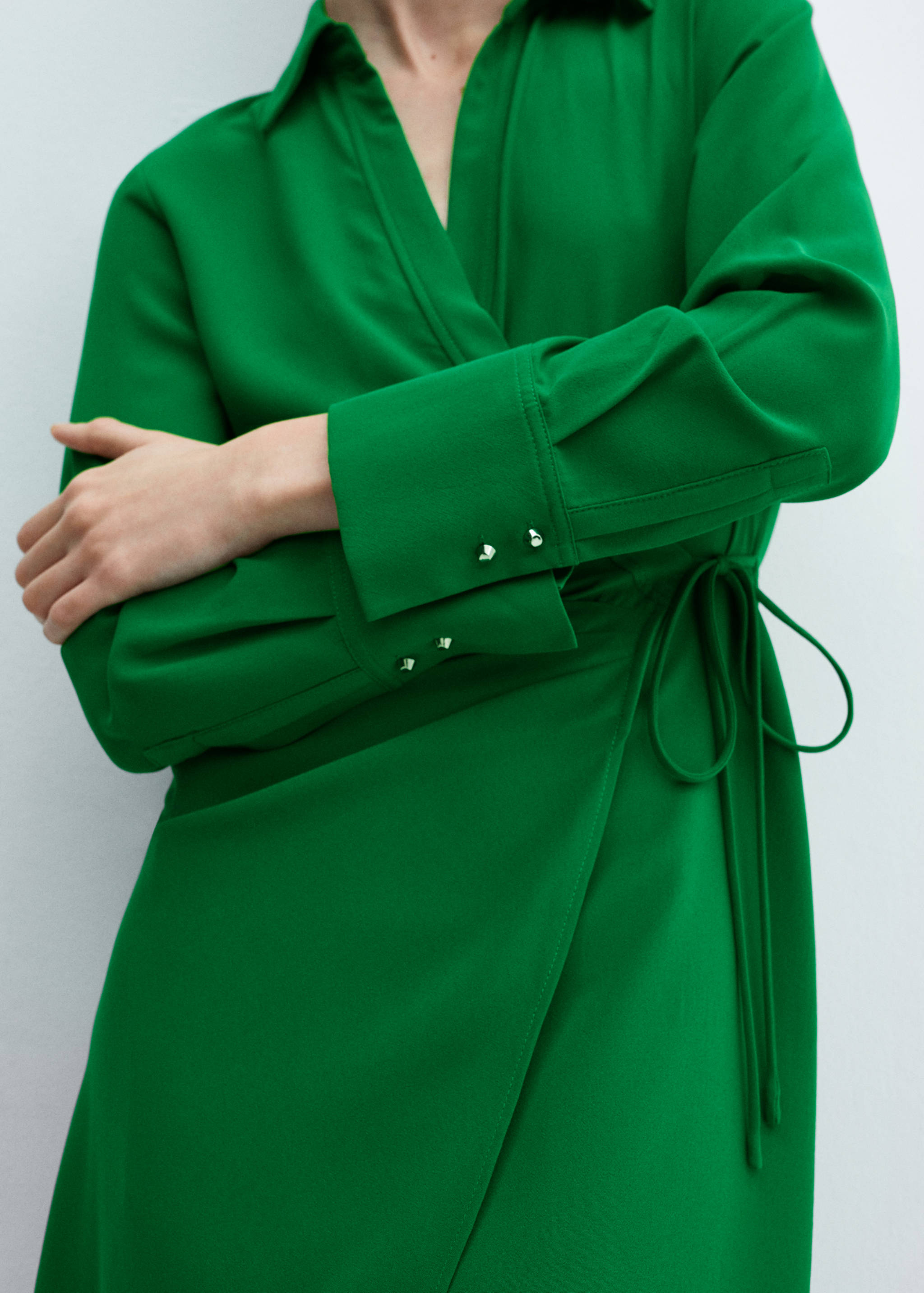 Kopertowa sukienka koszulowa - Szczegóły artykułu 6