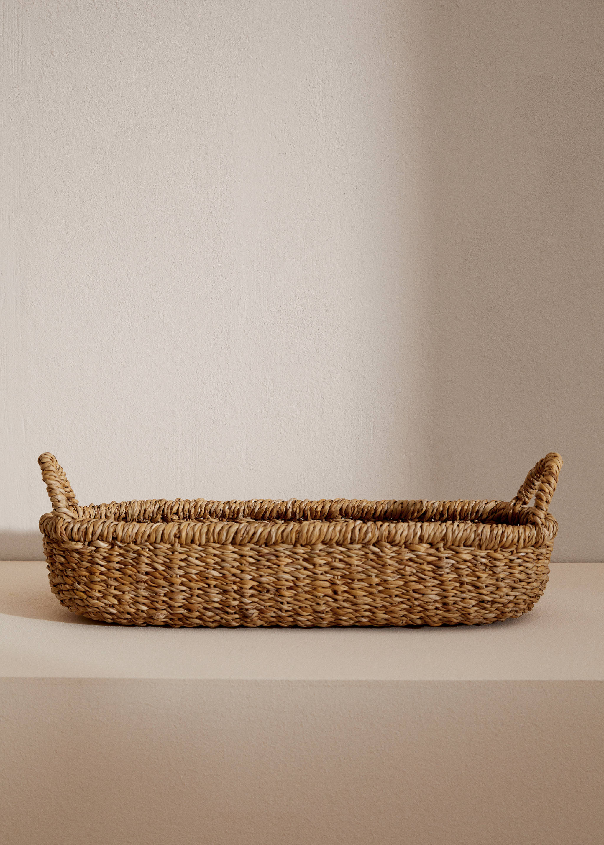 Rectangular basket with handles - General plane