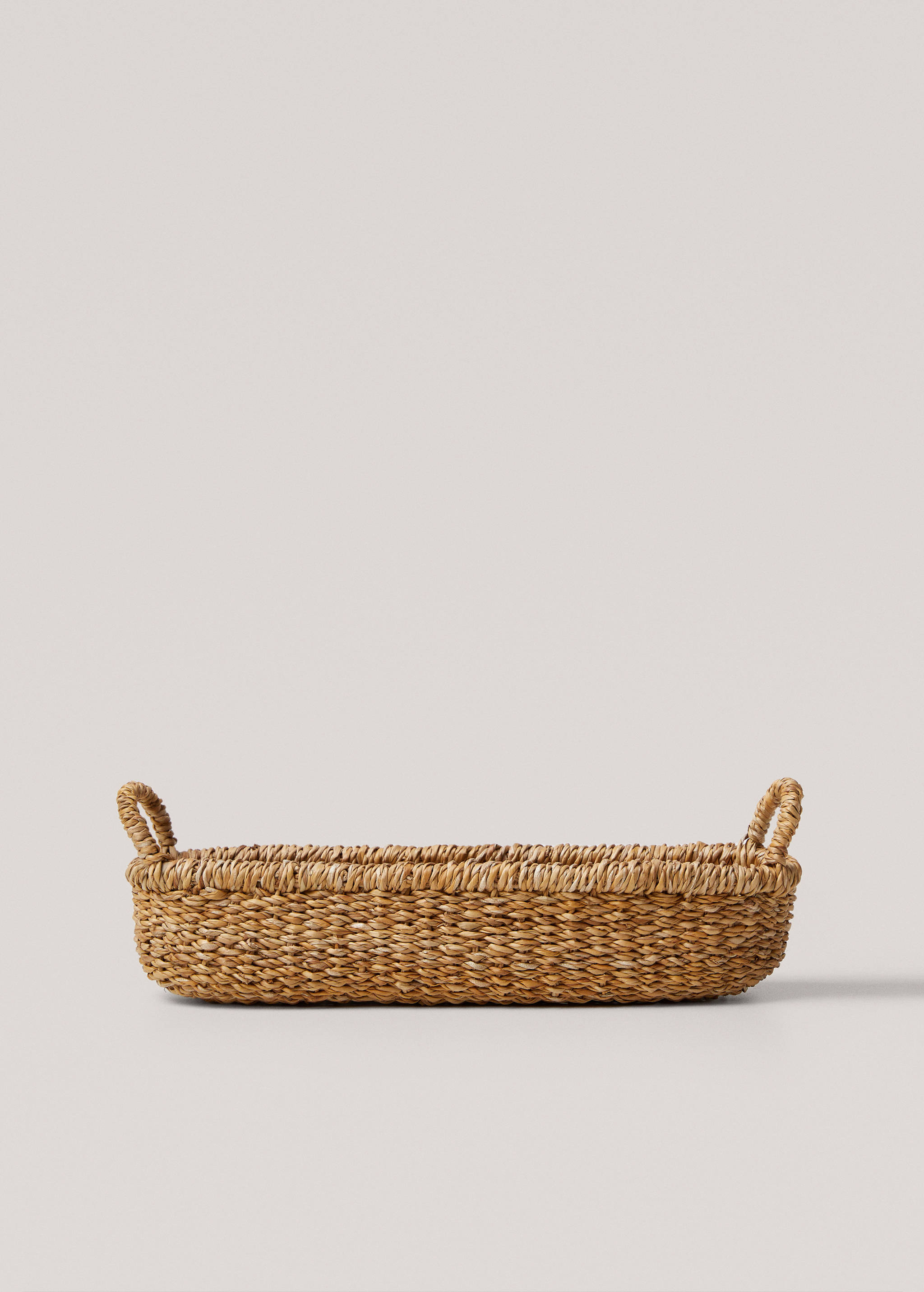 Rectangular basket with handles - Article without model