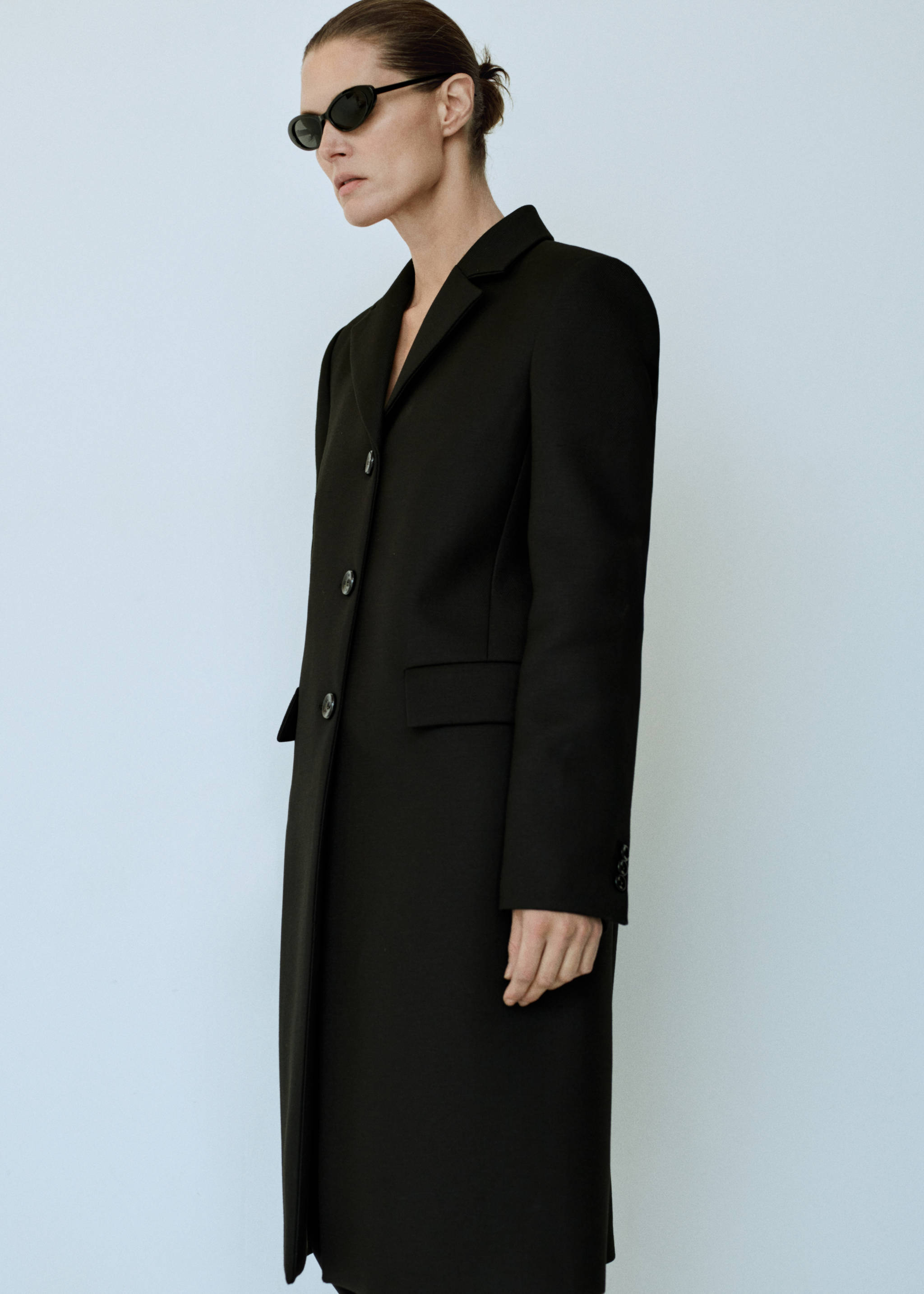 Lapels structured coat - Details of the article 7