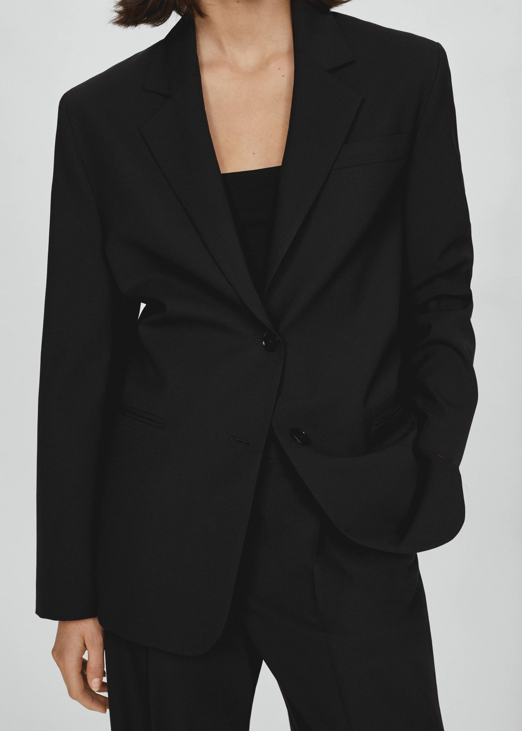 Suit jacket with buttons - Details of the article 6