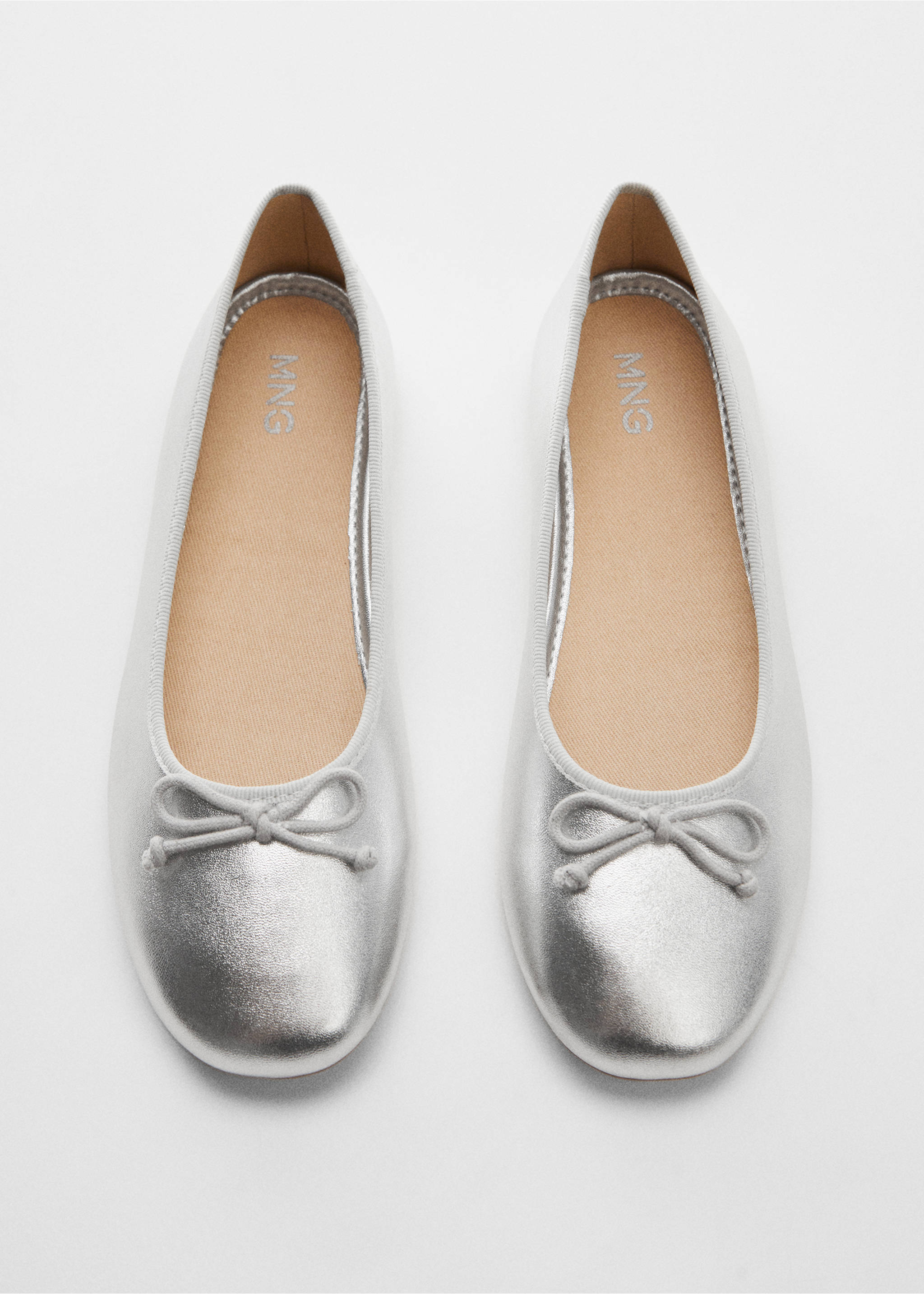 Ballerines nœud - Détail de l'article 3, Argent. Ref: 67074440-00.