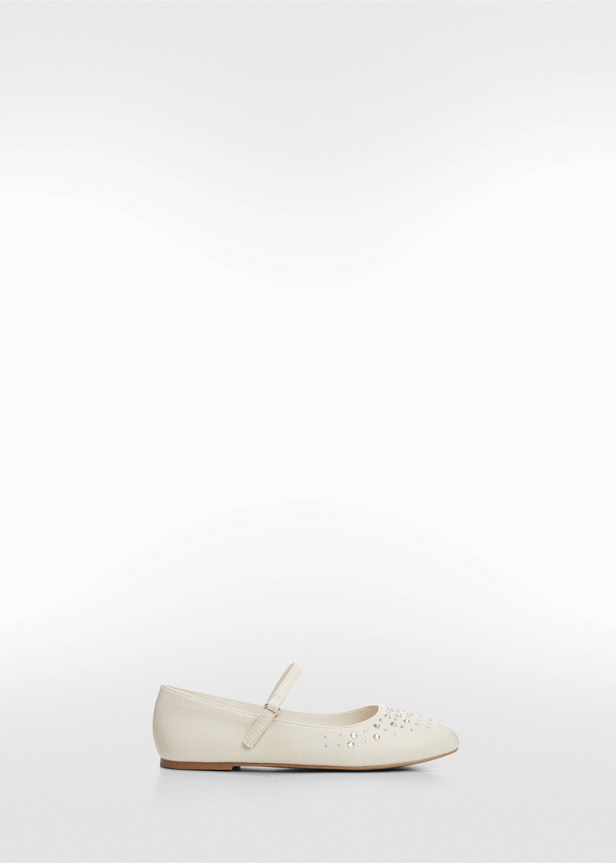 Lace-up ballerinas - Article without model, Off White. Ref: 67074442-00.