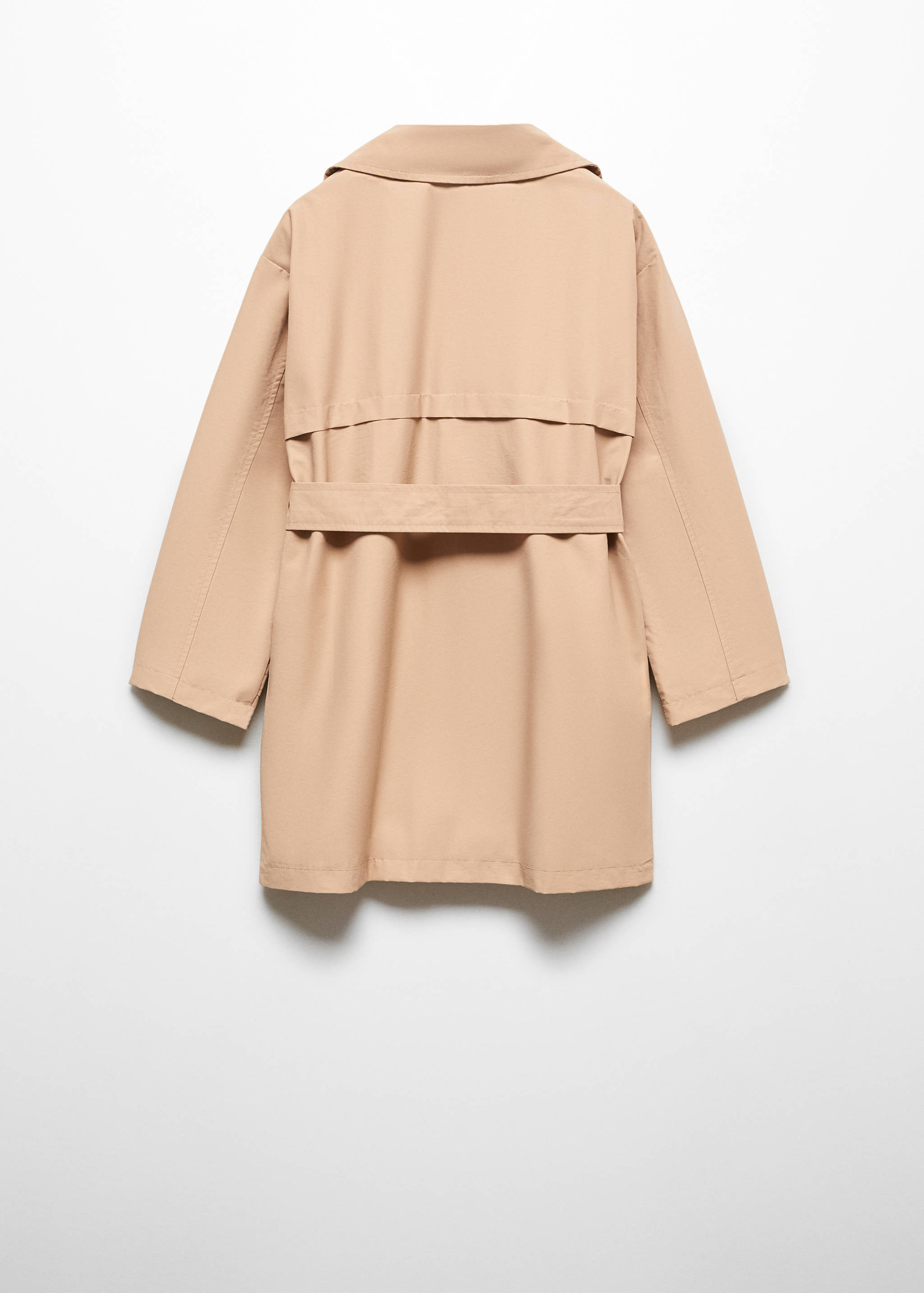 Trench gabardina cinturón - Reverso del artículo