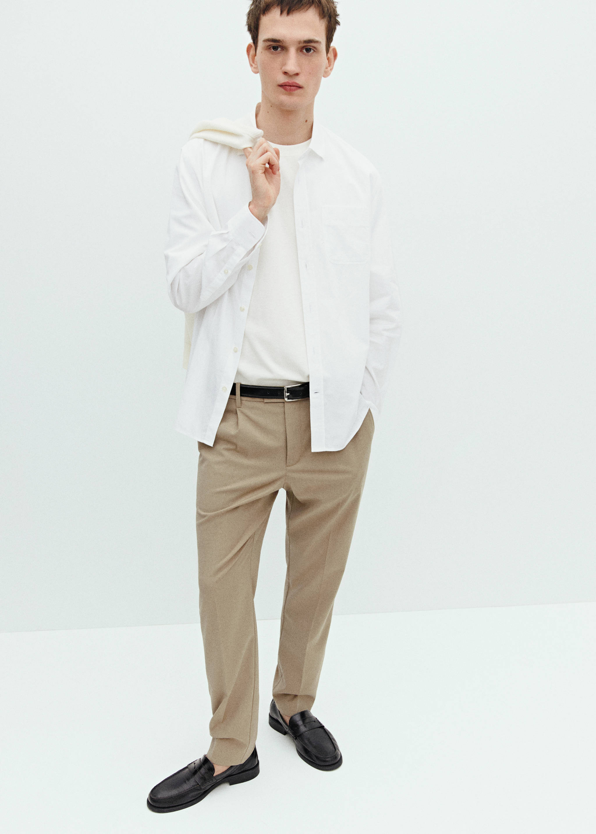 Koszula z popeliny z kieszenią - Szczegóły artykułu 6