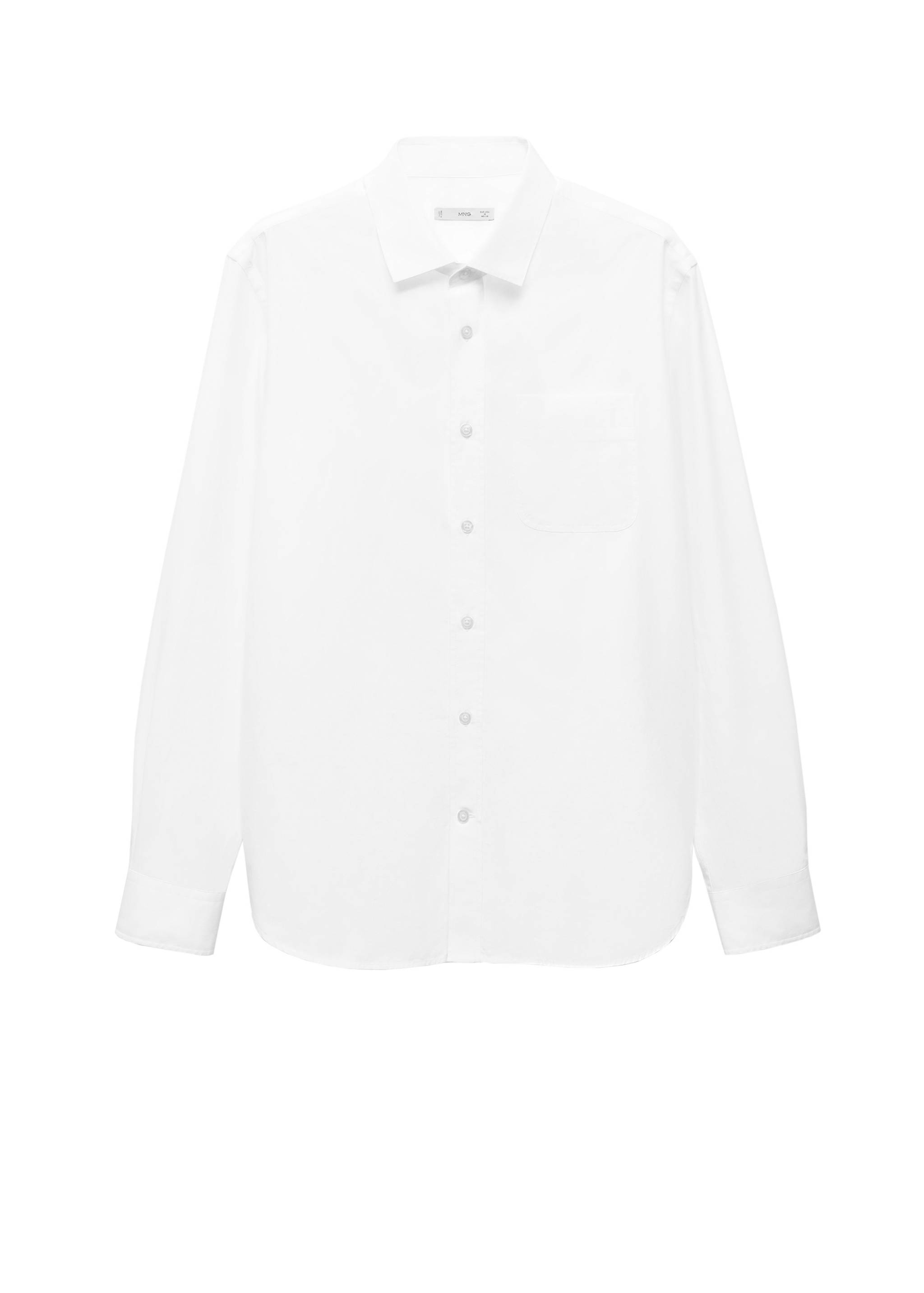 Koszula z popeliny z kieszenią - Szczegóły artykułu 9