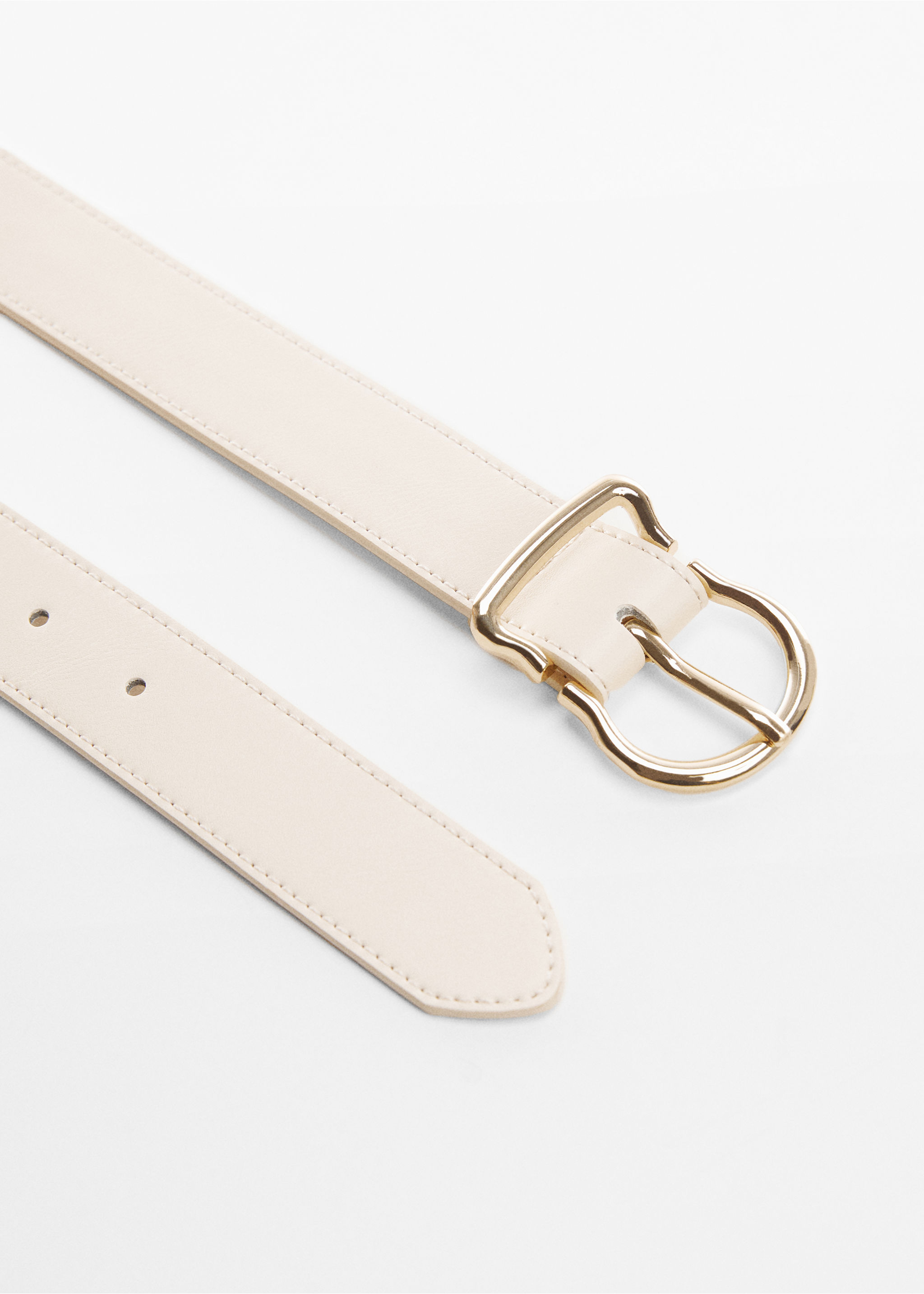 Ceinture simili-cuir - Plan moyen