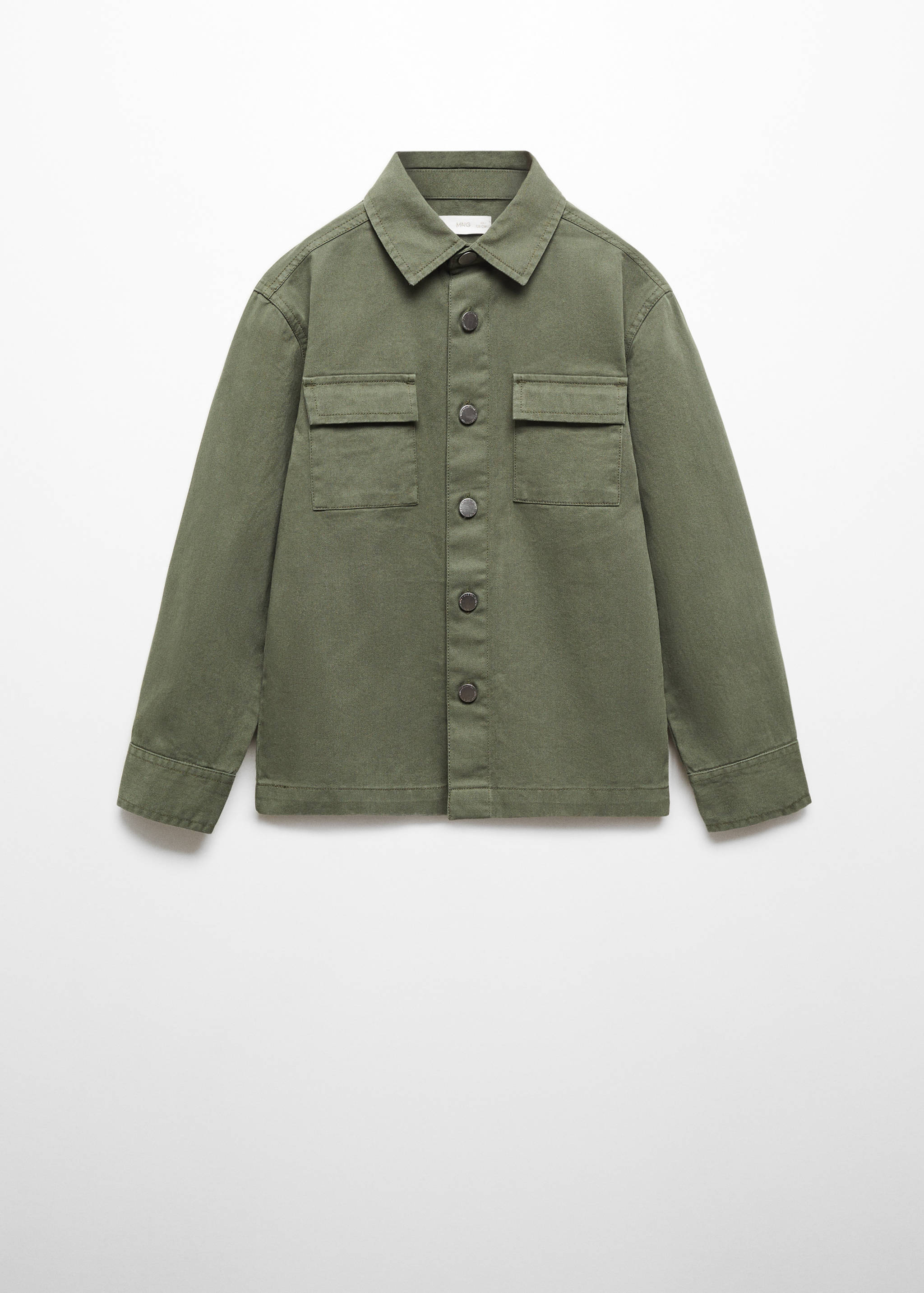 Pocket denim overshirt - Article without model