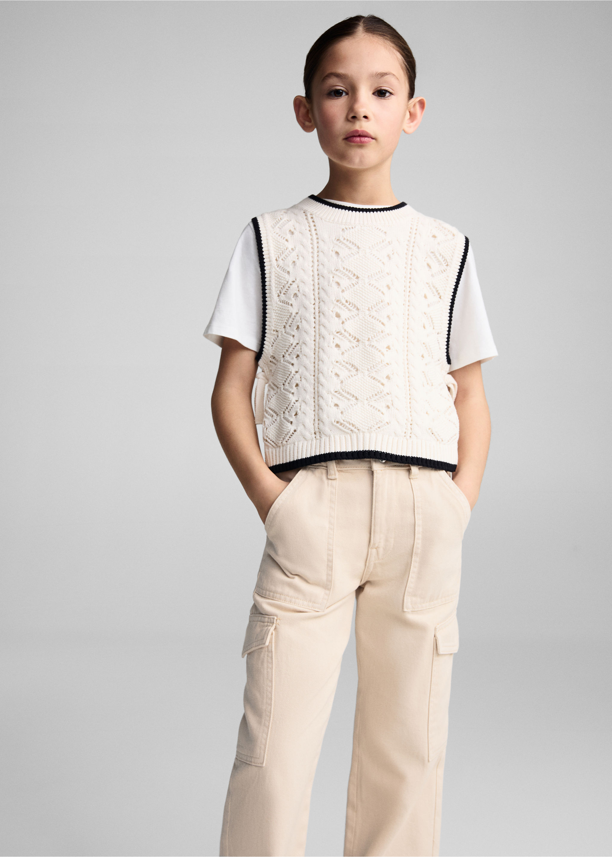 Jean cargo poches - Plan moyen