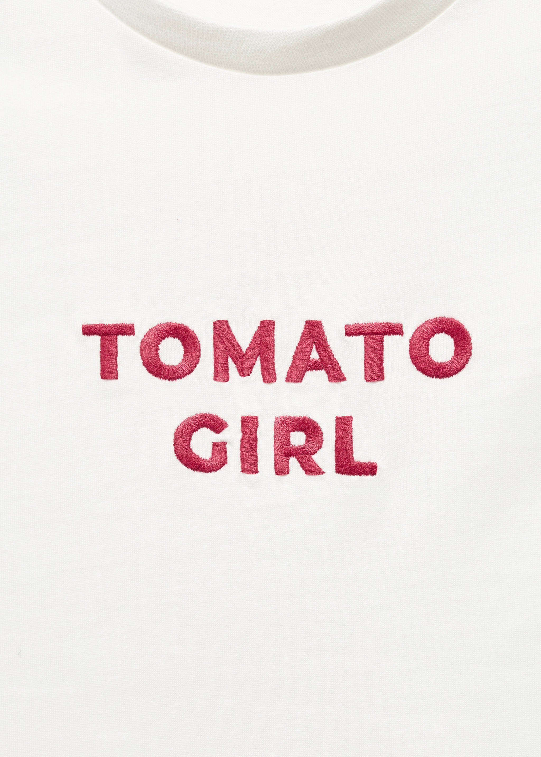Printed message T-shirt - Details of the article 8