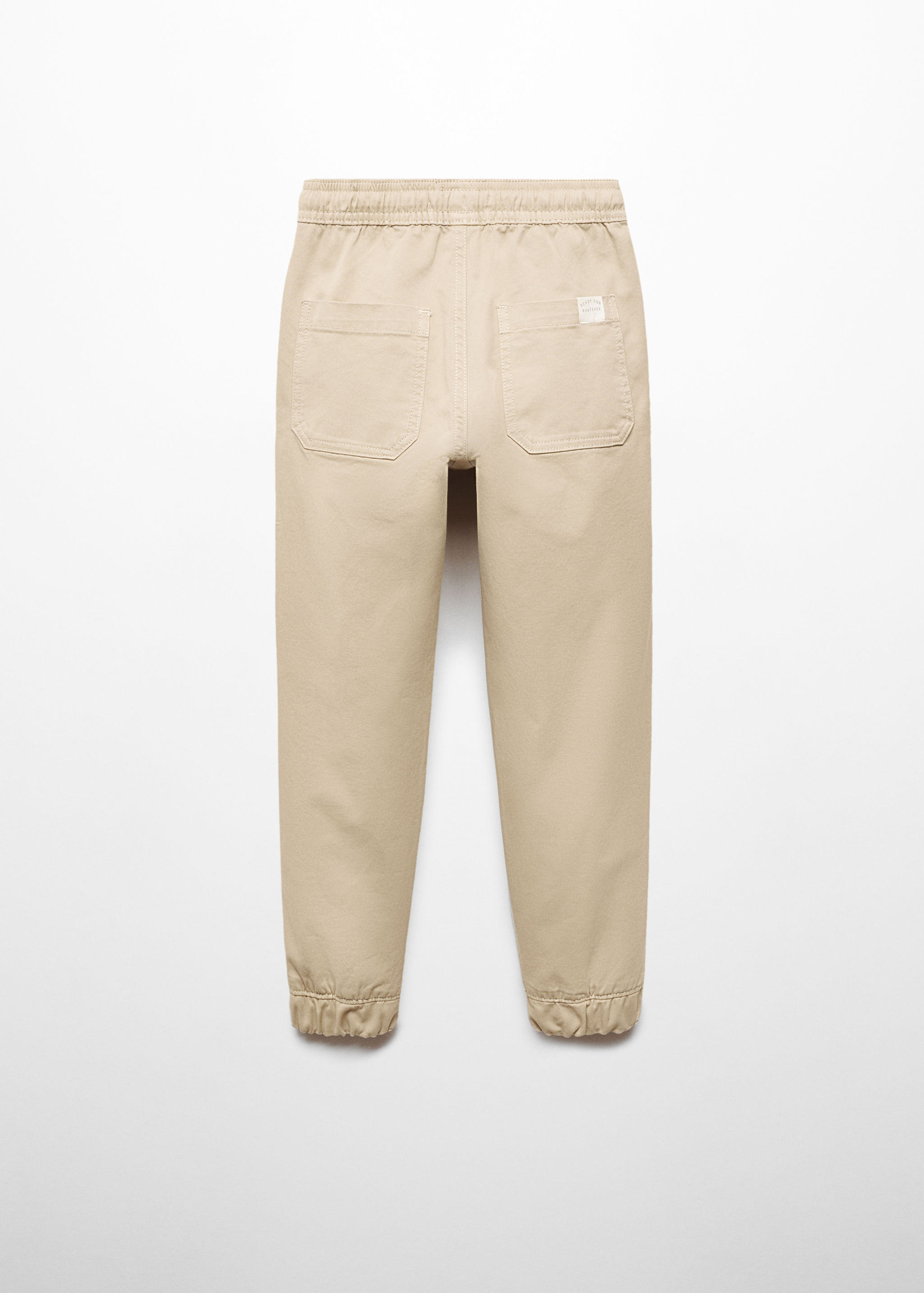 Pantalon jogger coton - Verso de l’article