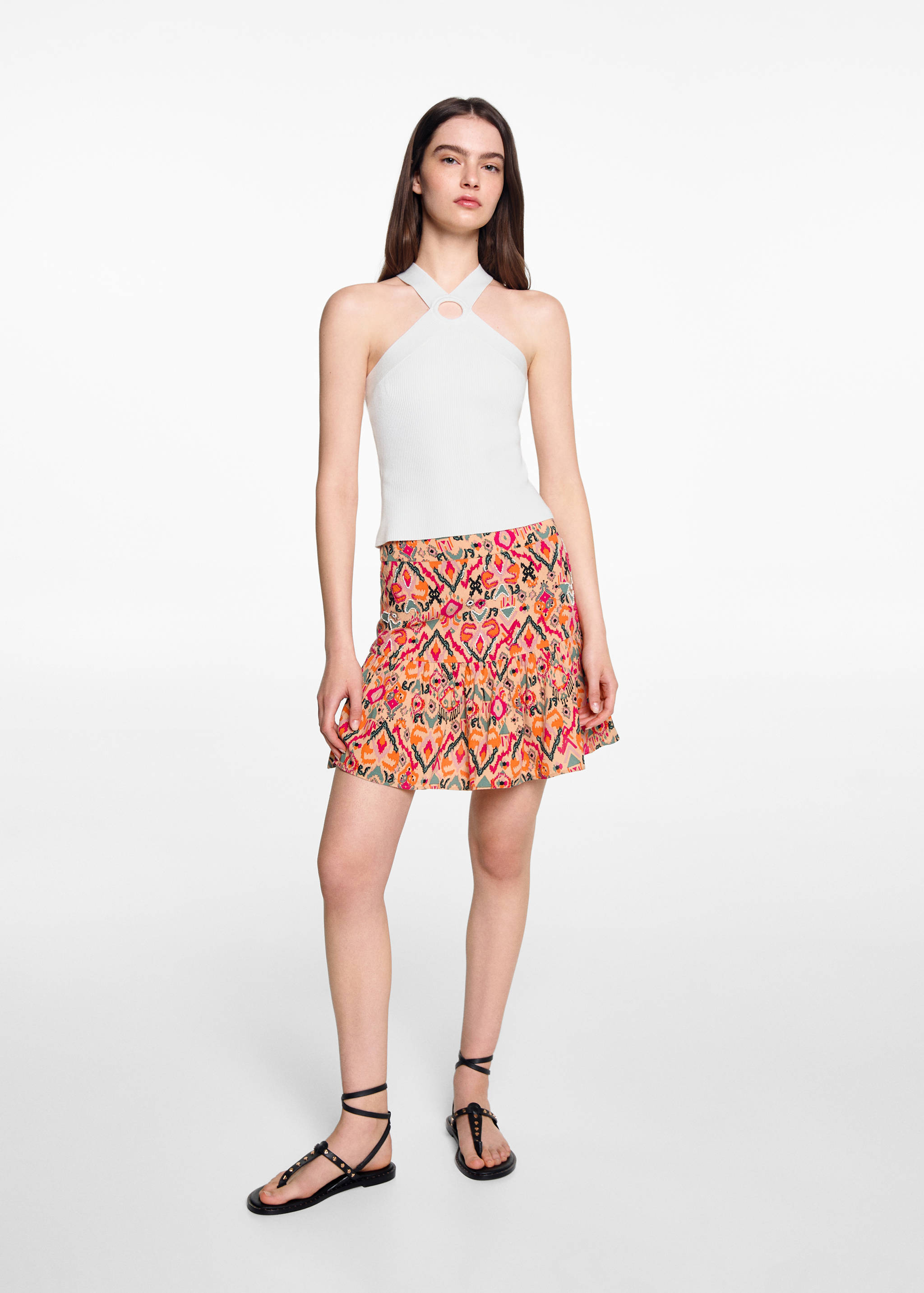 Knitted wrap top - General plane