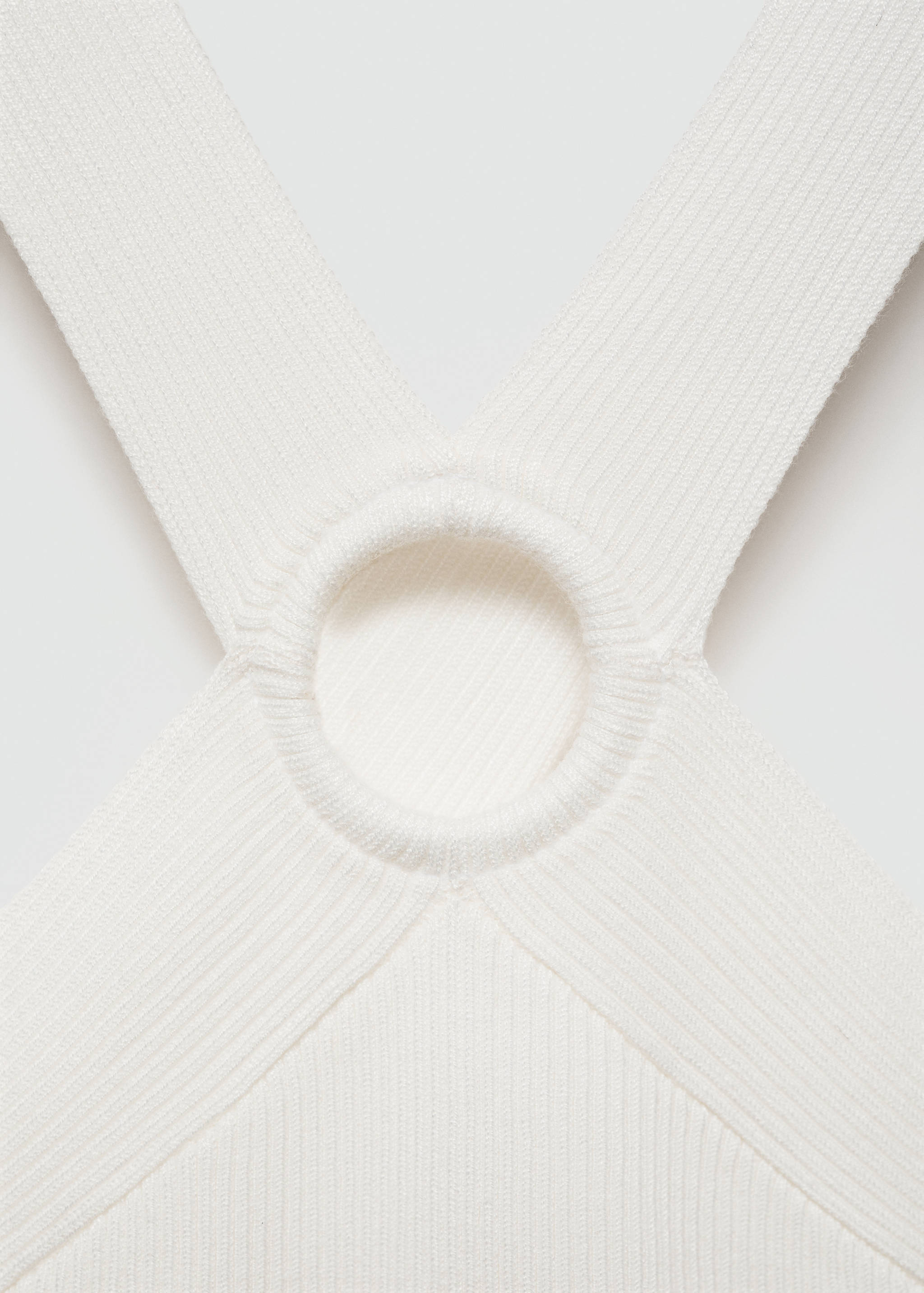 Knitted wrap top - Details of the article 8