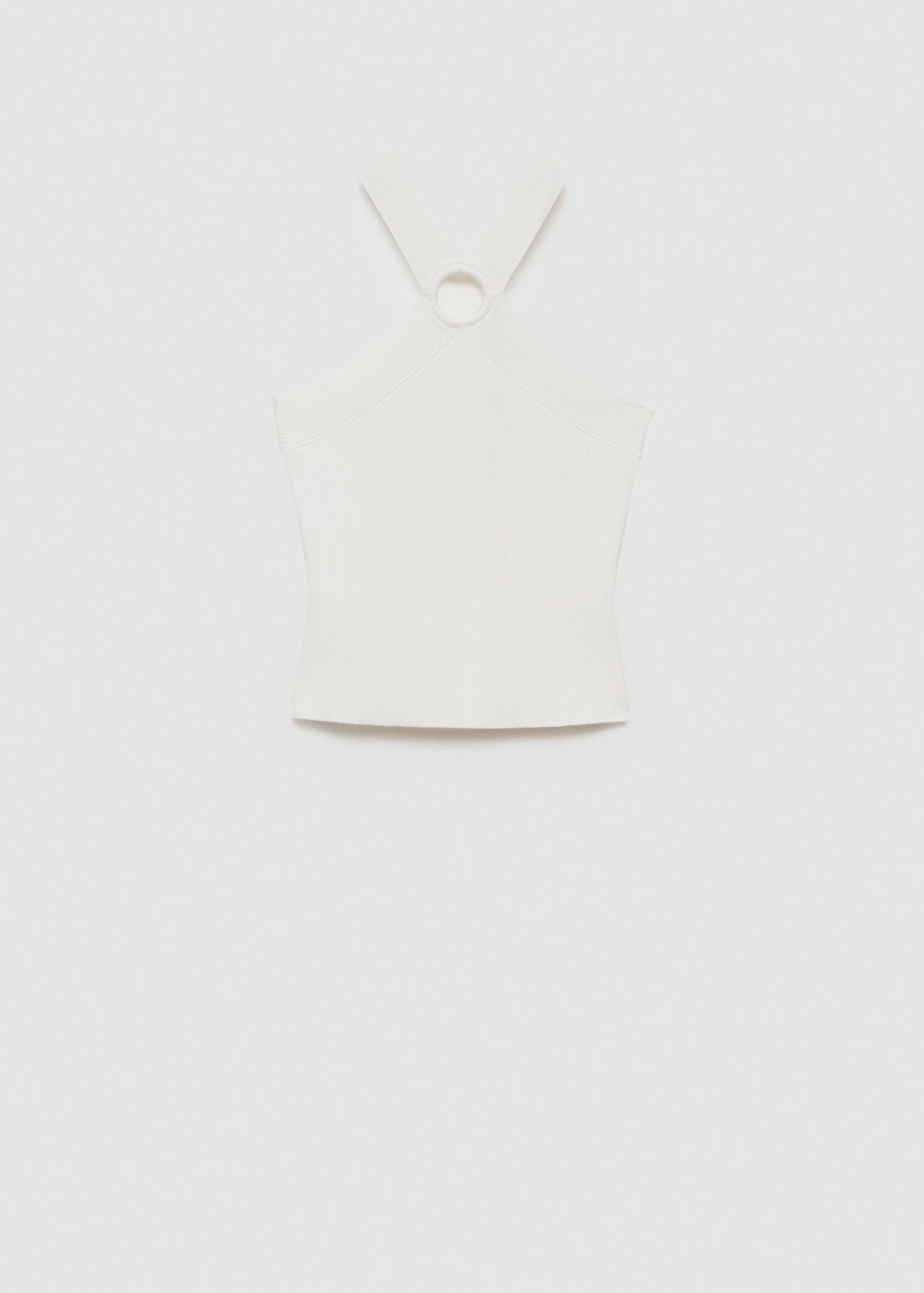 Knitted wrap top - Article without model