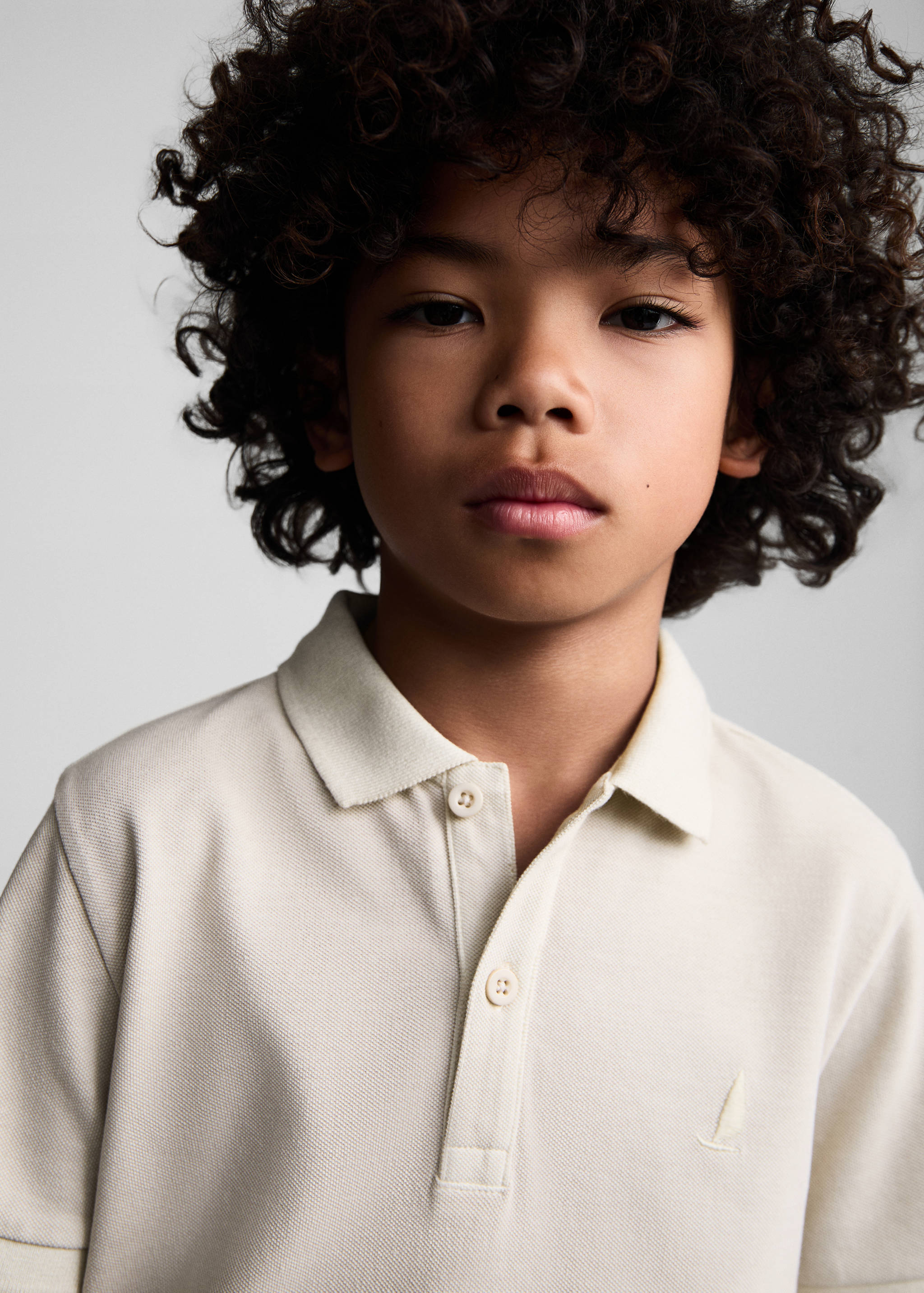 100% cotton polo shirt - Details of the article 1