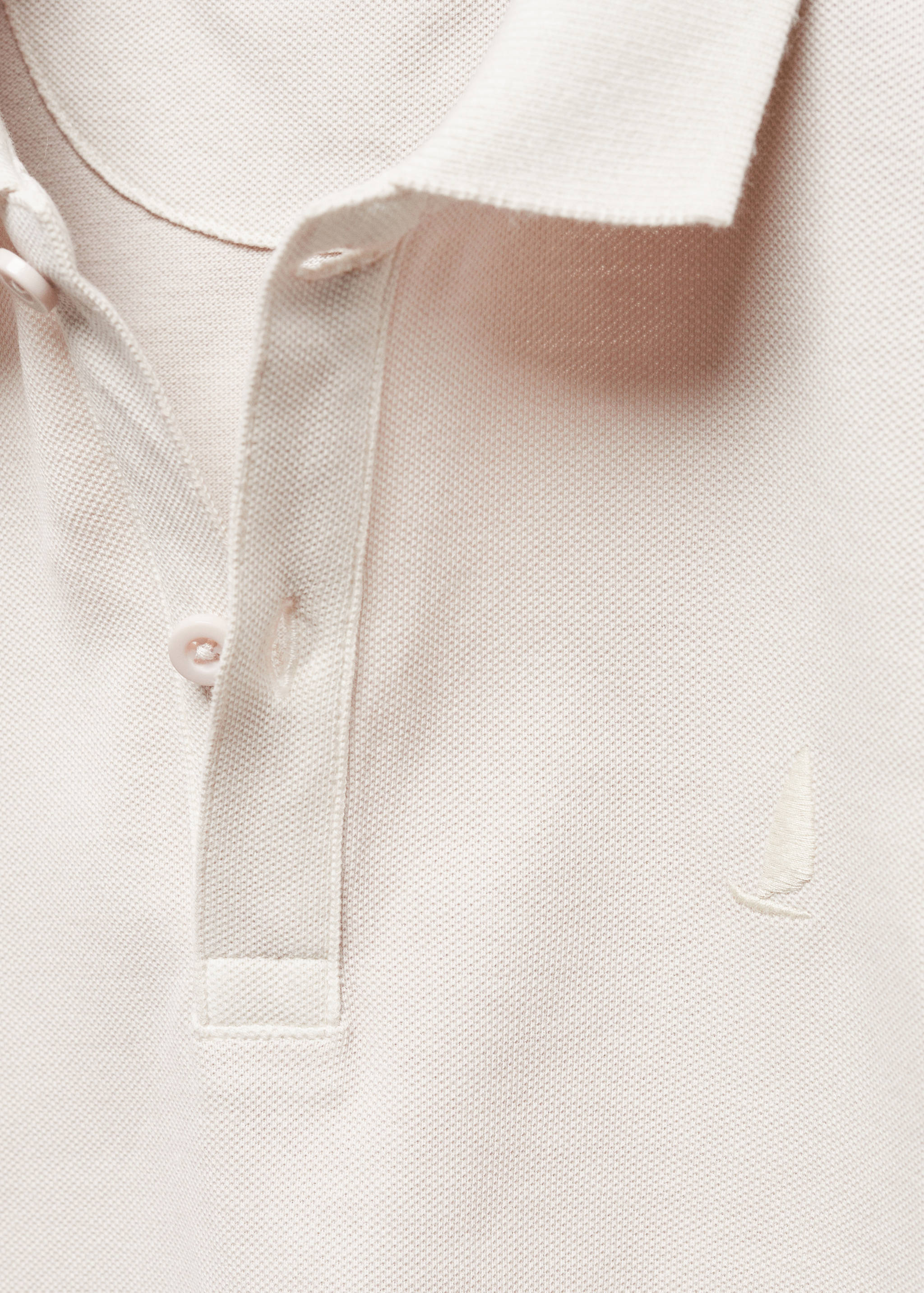 100% cotton polo shirt - Details of the article 8