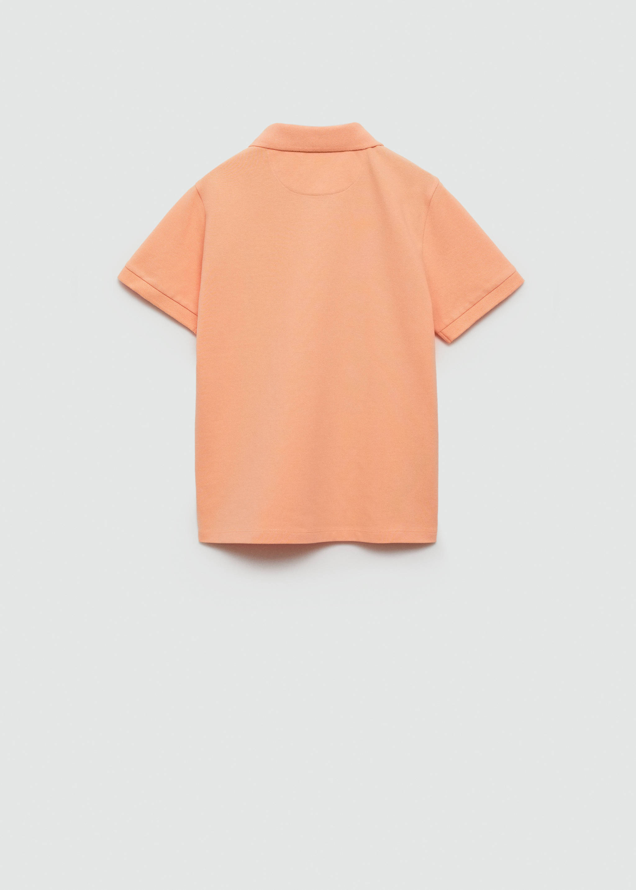 100% cotton polo shirt - Reverse of the article