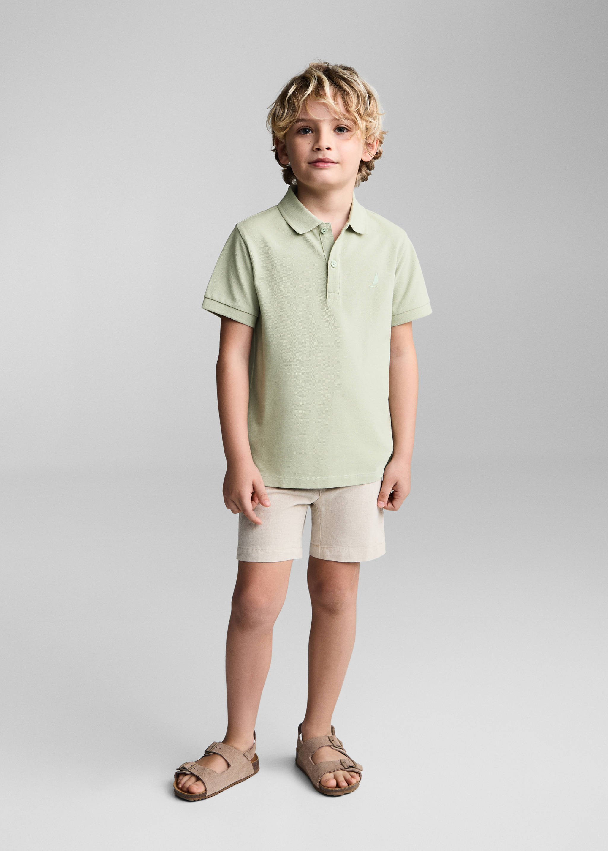 100% cotton polo shirt - General plane