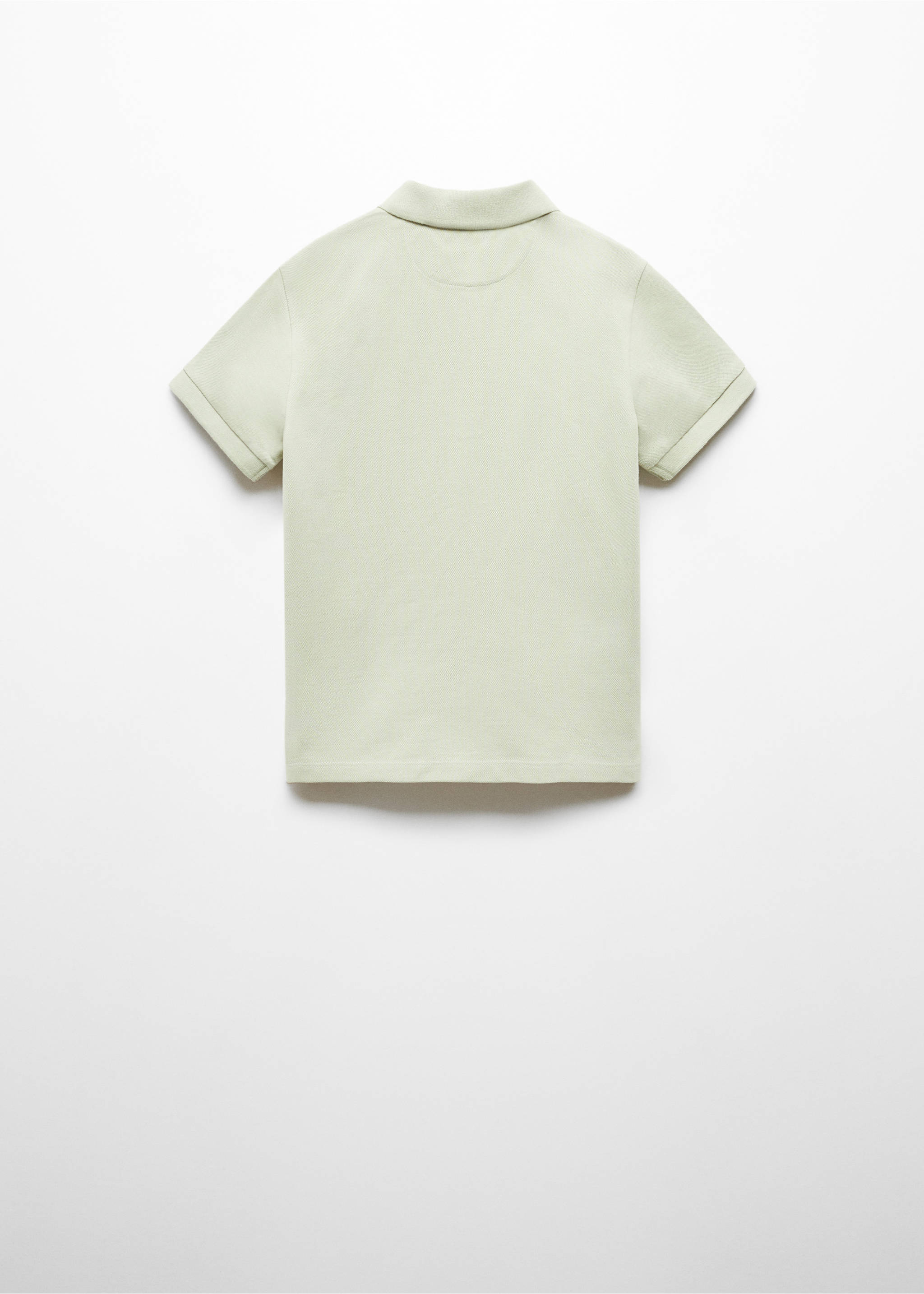 100% cotton polo shirt - Reverse of the article, Khaki. Ref: 67075137-00.