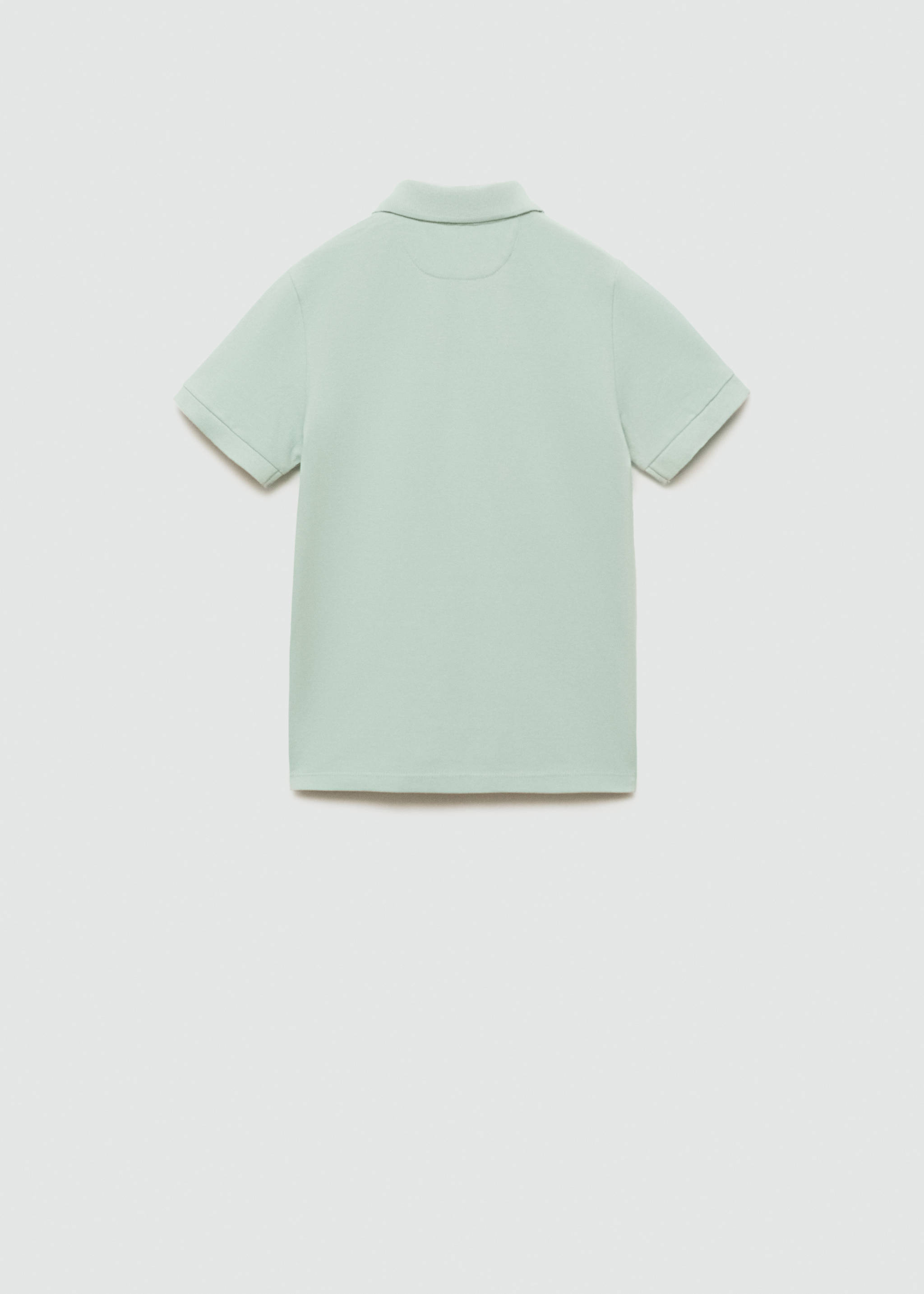 100% cotton polo shirt - Reverse of the article