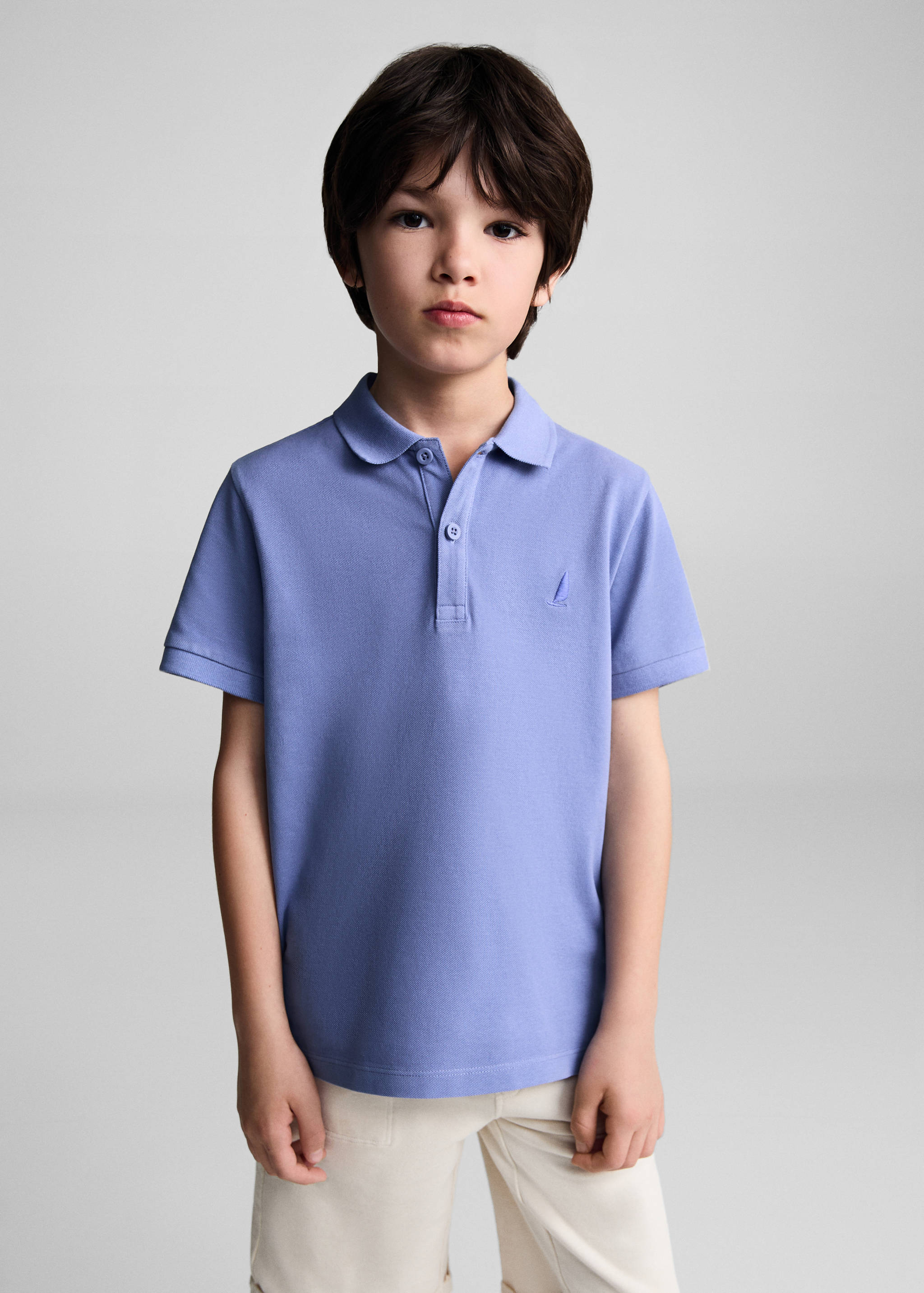 100% cotton polo shirt - Medium plane