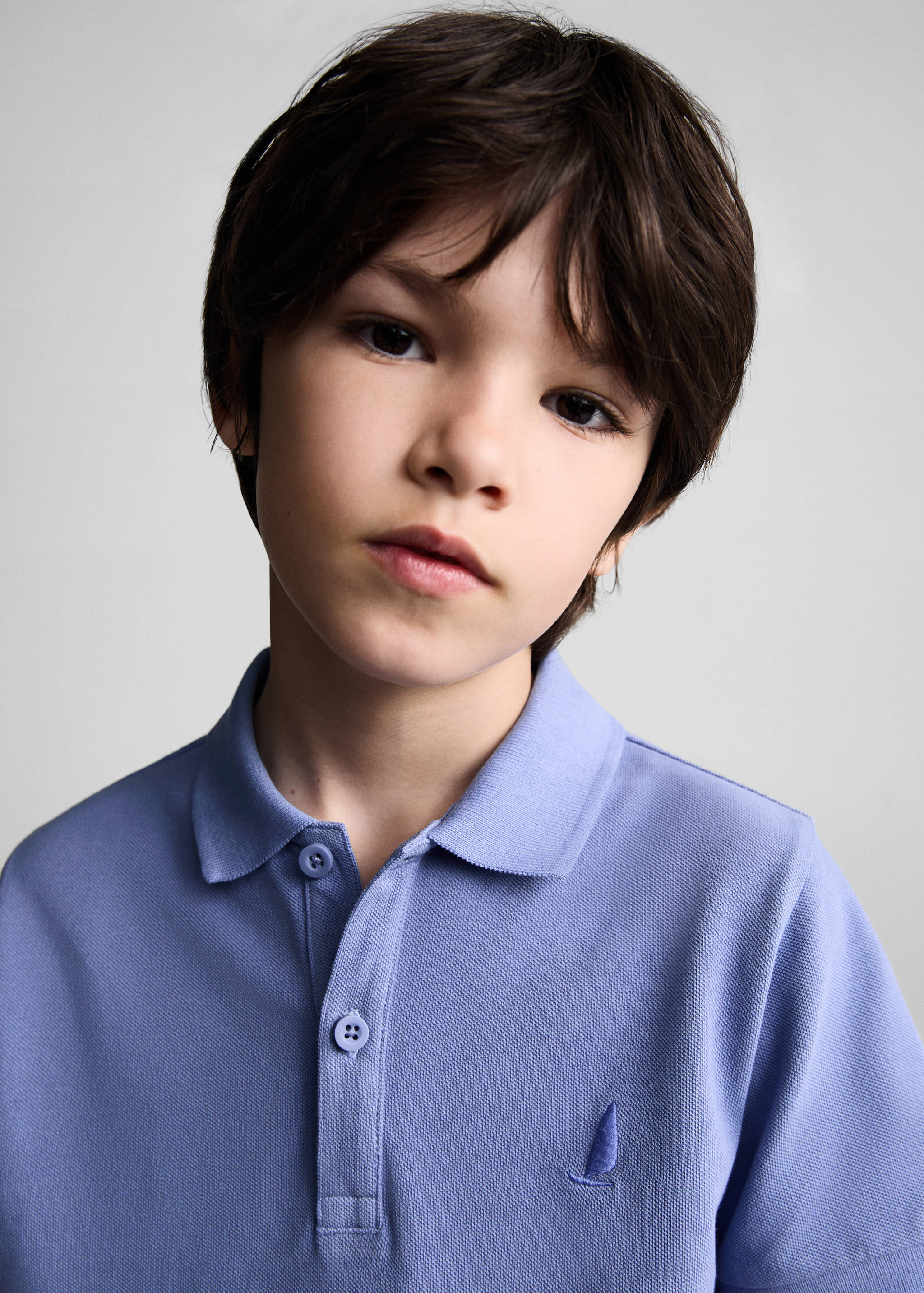 100% cotton polo shirt - Details of the article 1