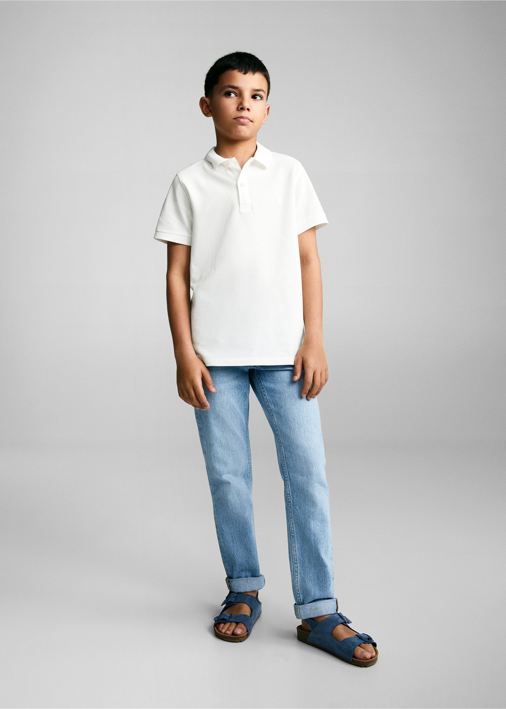 100% cotton polo shirt - General plane