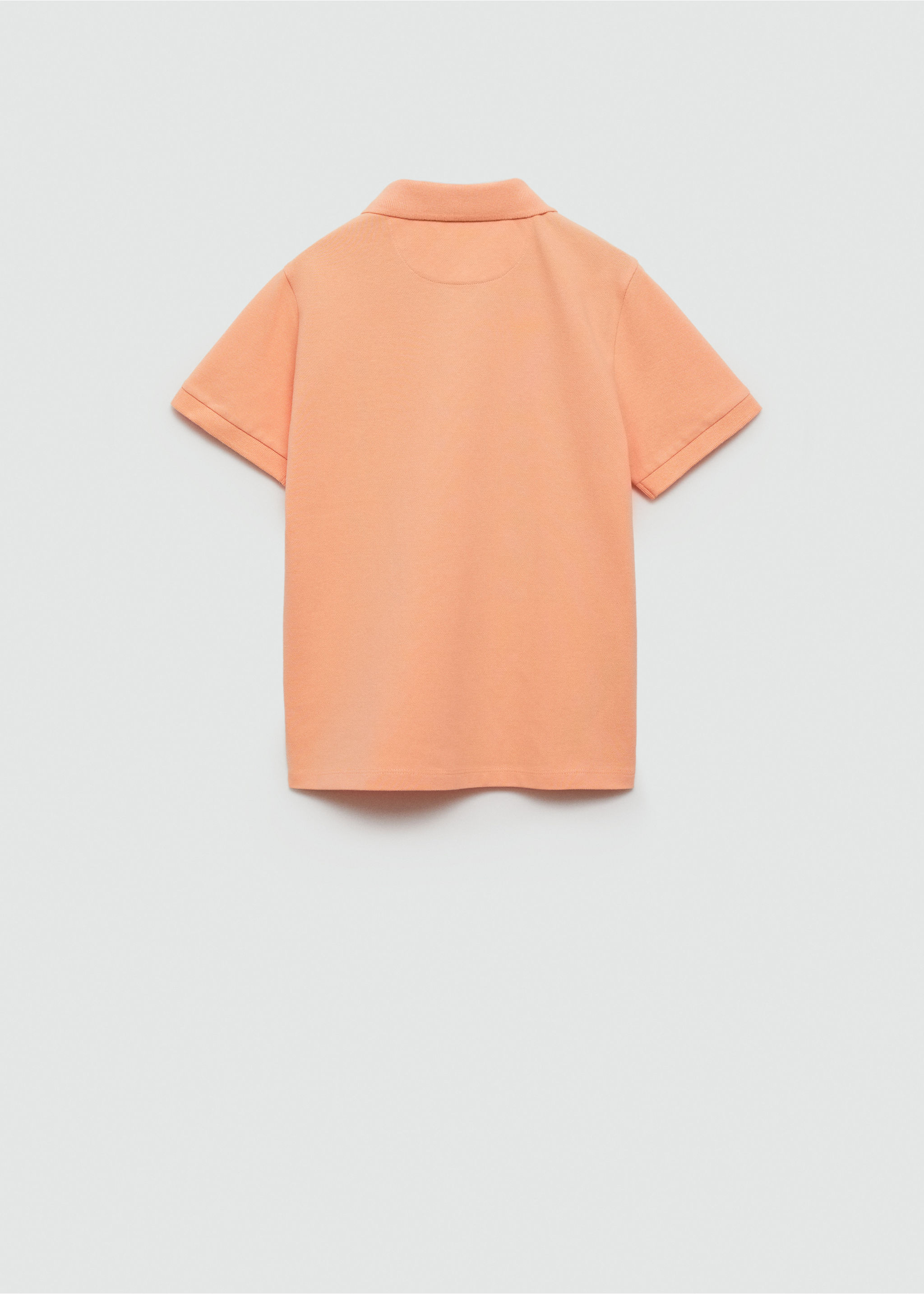 100% cotton polo shirt - Reverse of the article