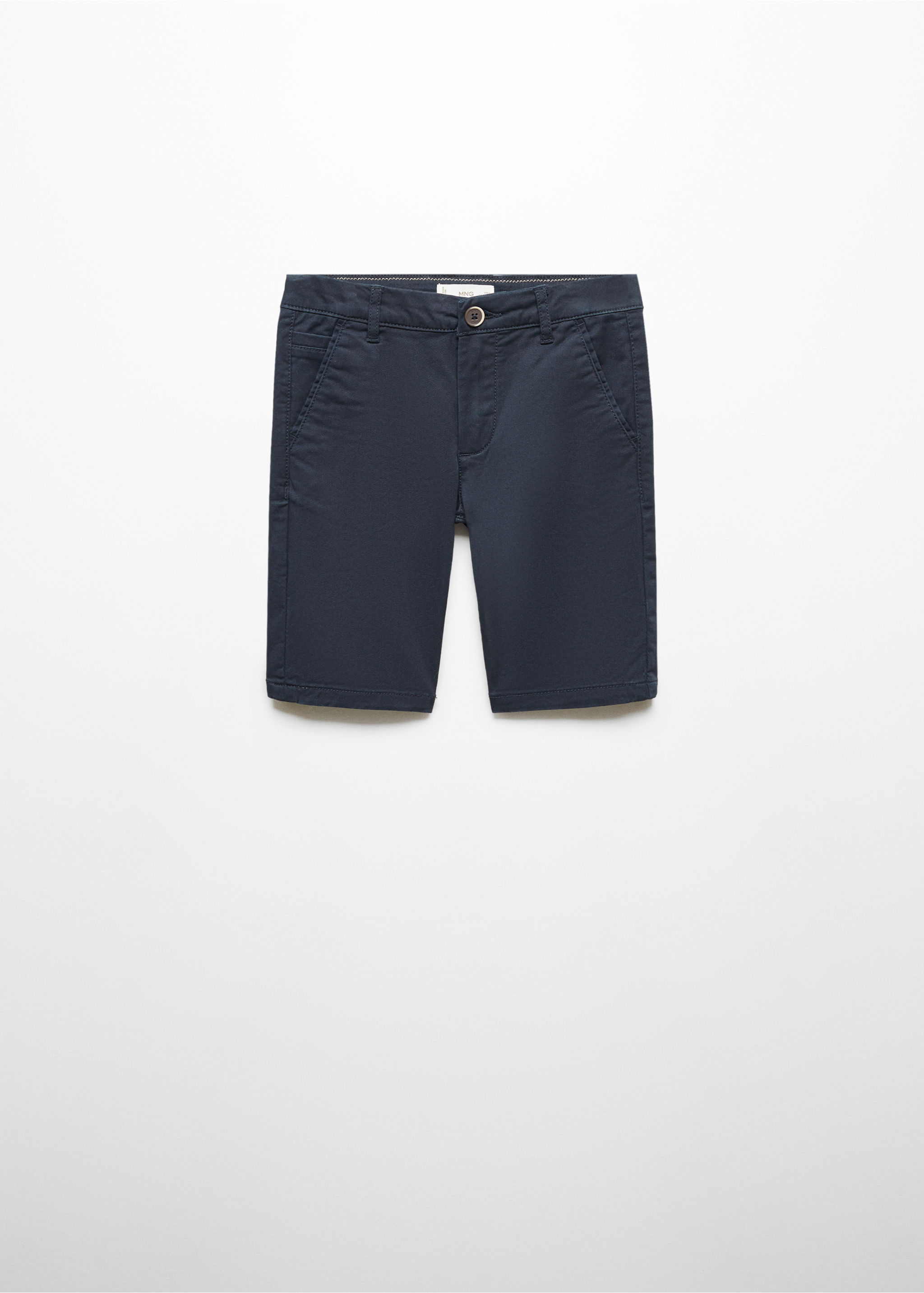 Katoenen chino slim-fit bermuda - Artikel zonder model