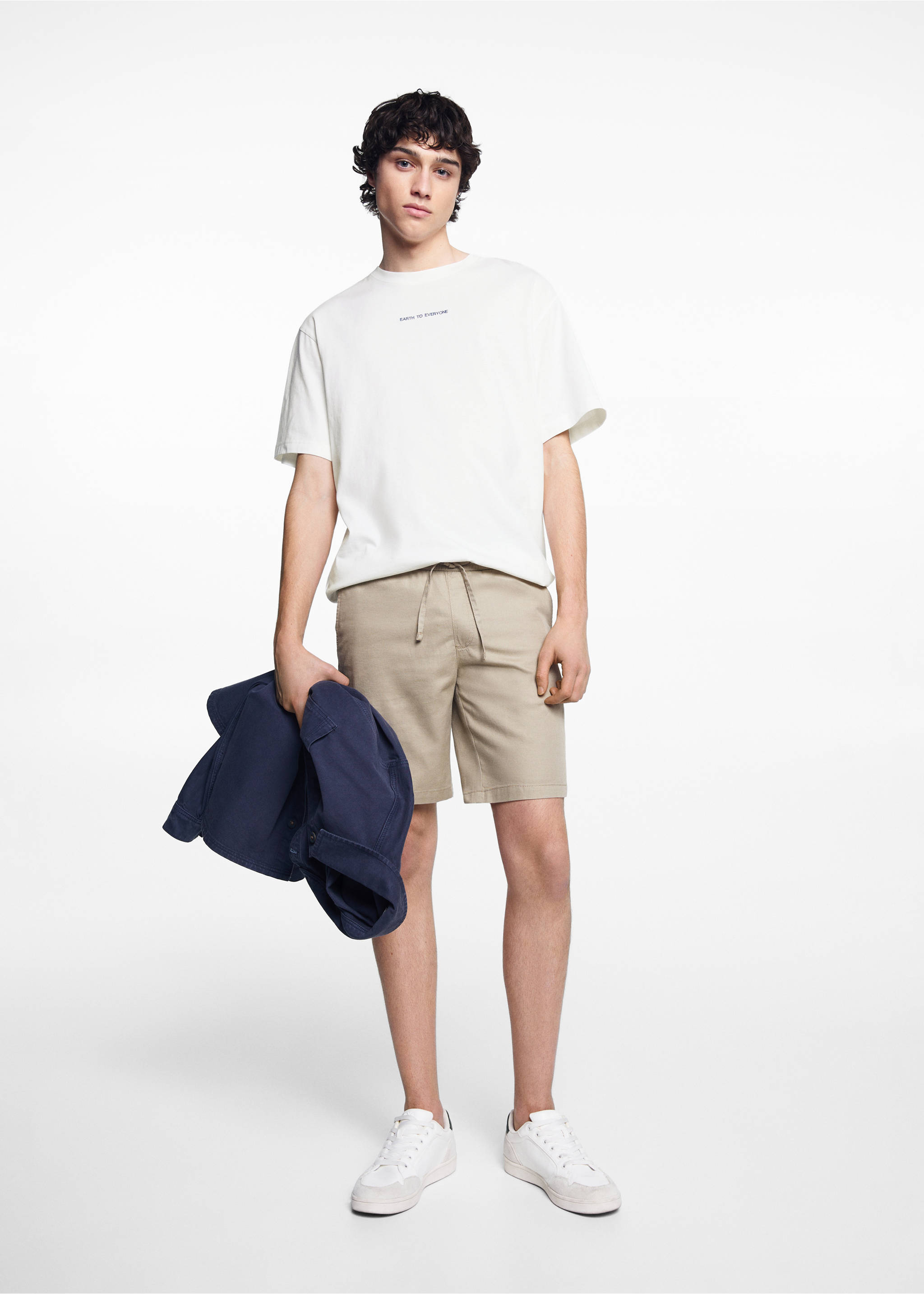 Short-sleeved printed t-shirt - General plane, Off White. Ref: 67075142-00.