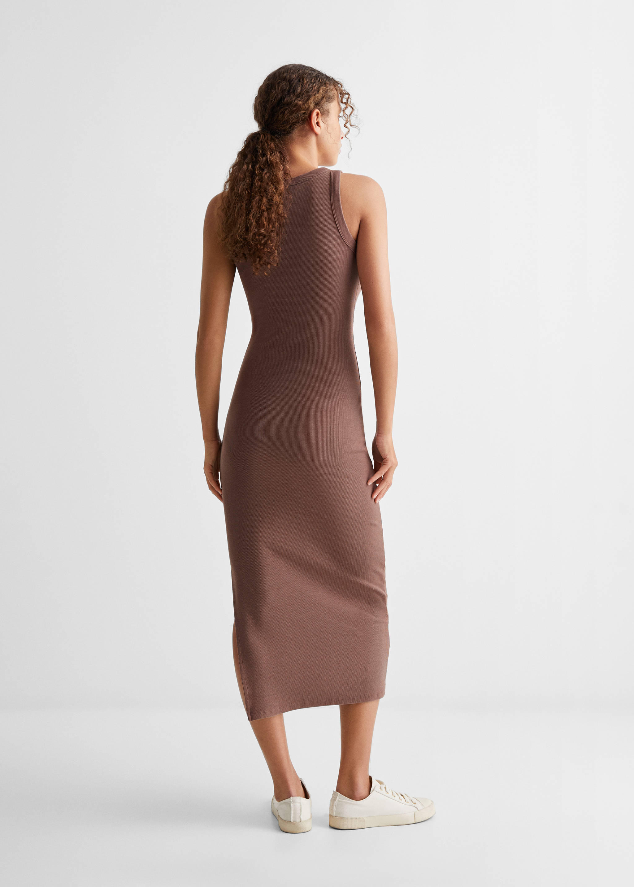 Fitted midi-dress - Reverse of the article