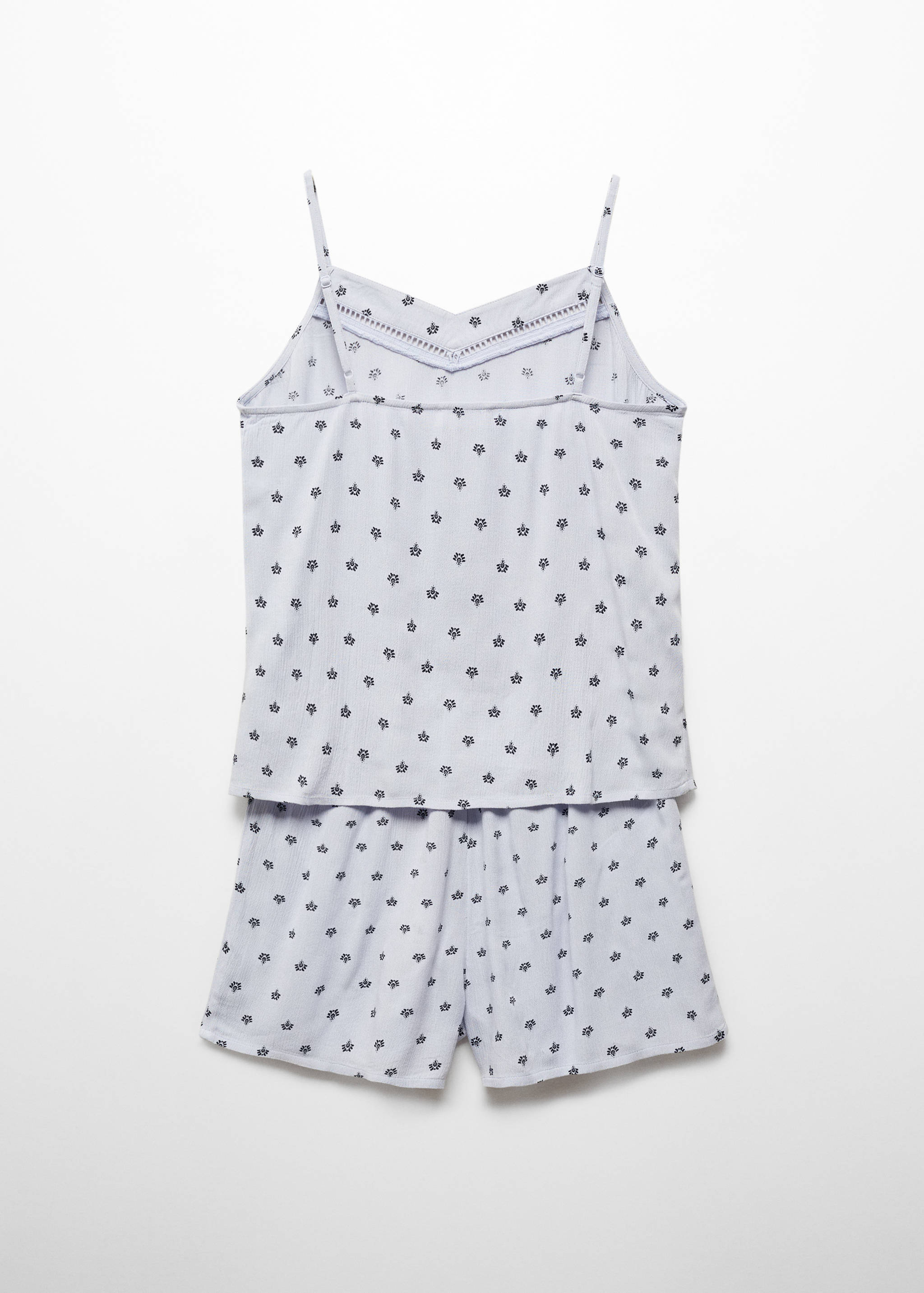 Printed short pyjamas (pack) - Reverse of the article