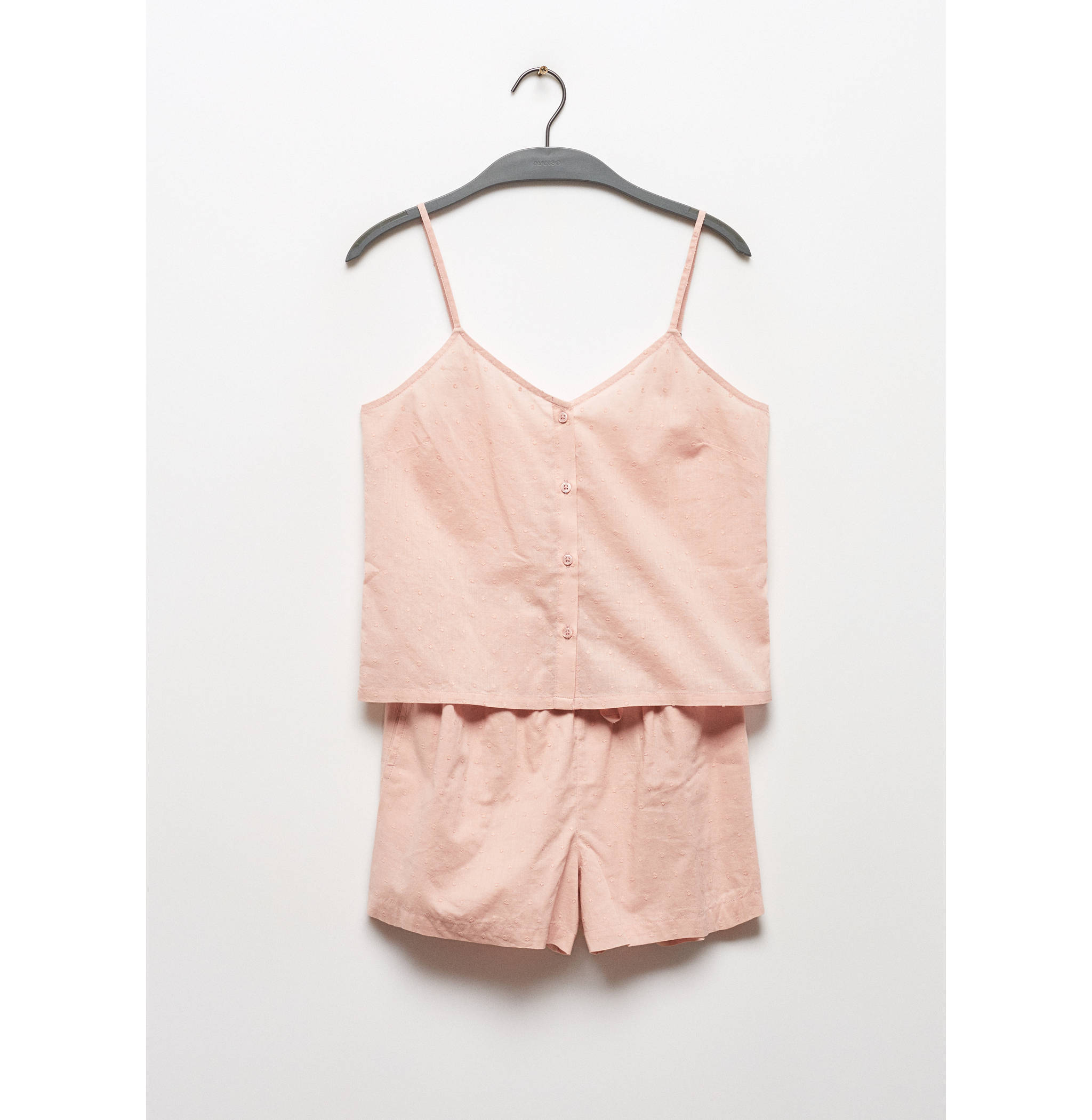 Short polka-dot pyjamas - Article without model