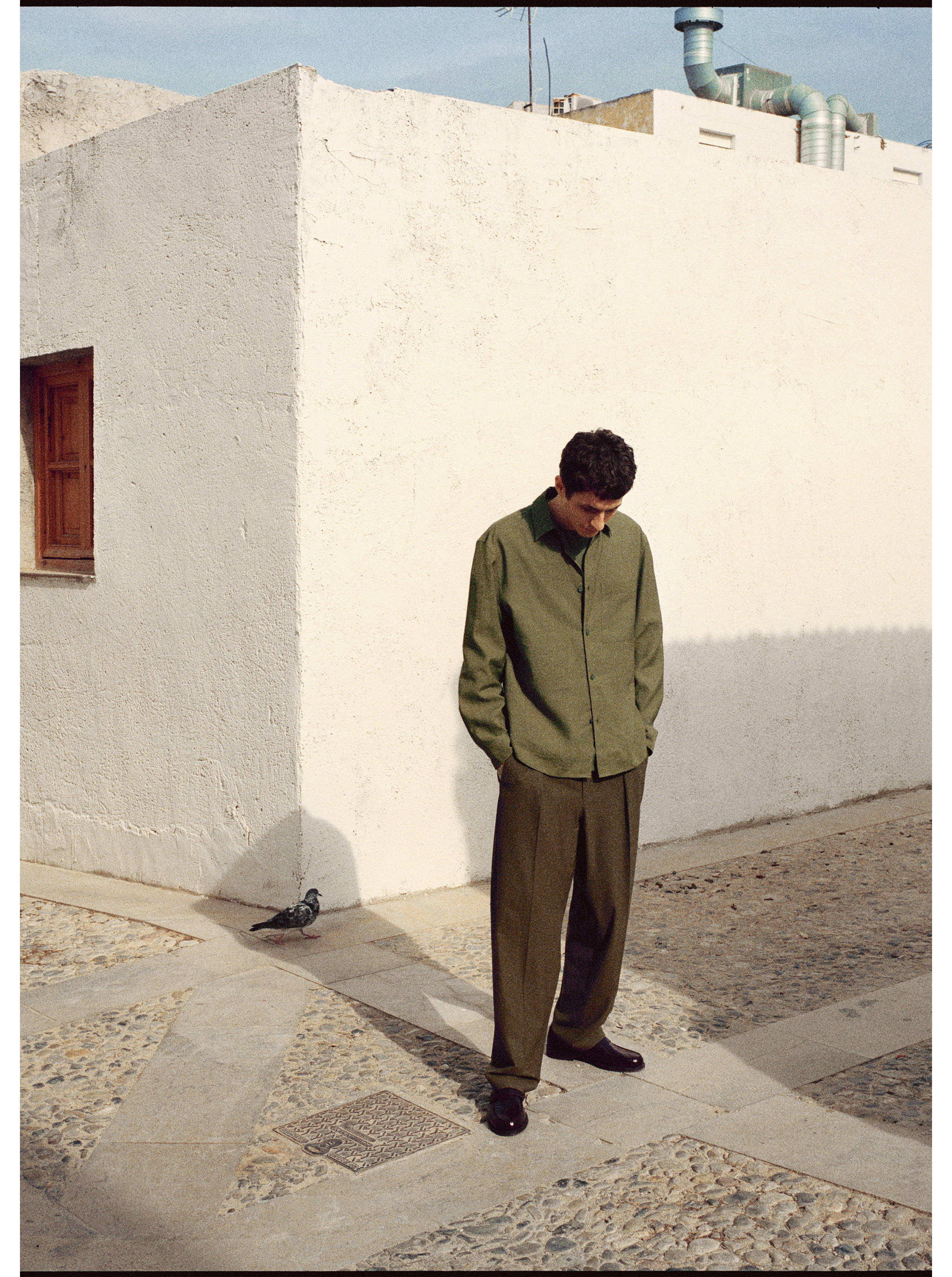 Regular-fit shirt with chest pocket - Details of the article 5