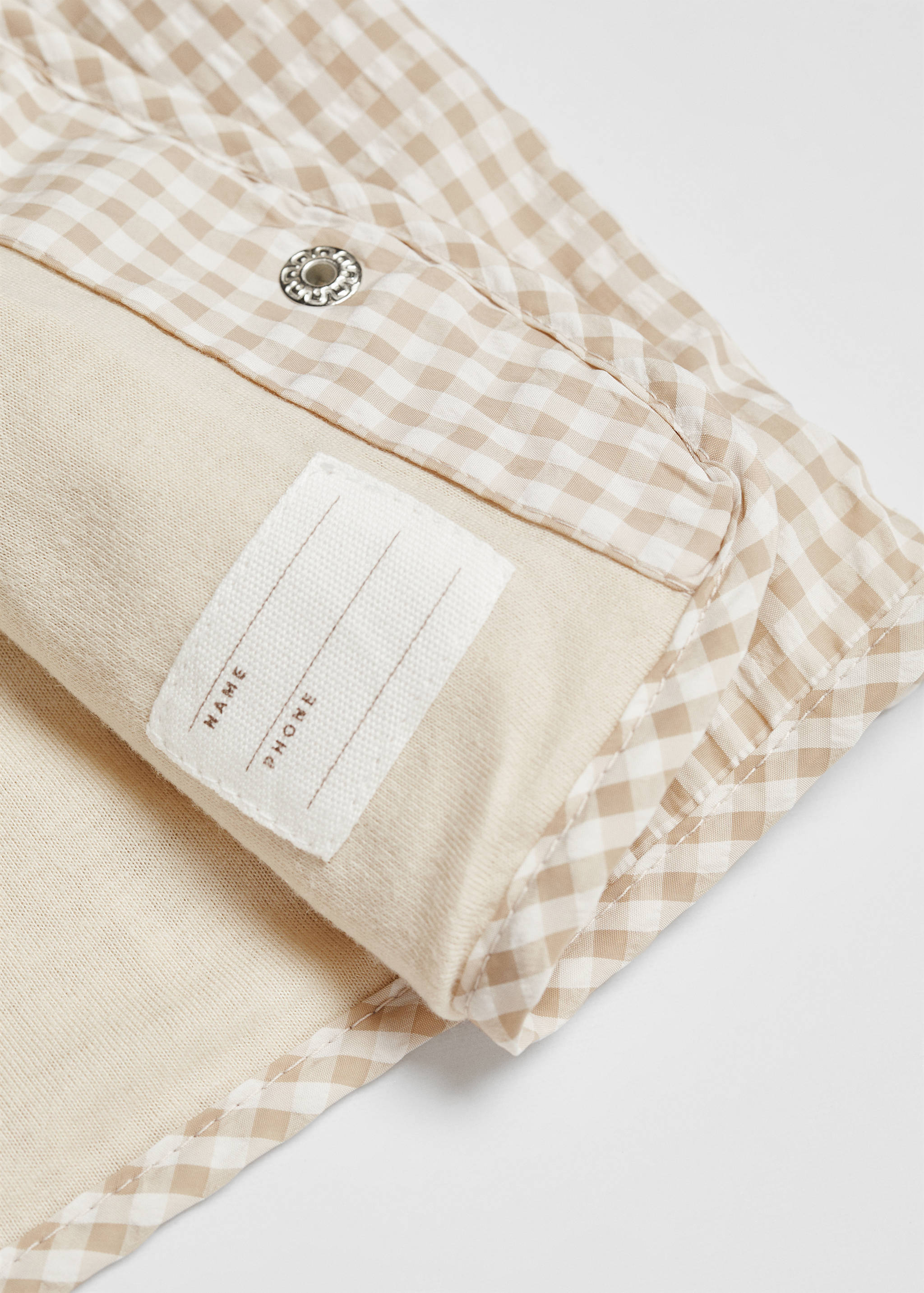 Buttoned jacket with pockets - Details of the article 0